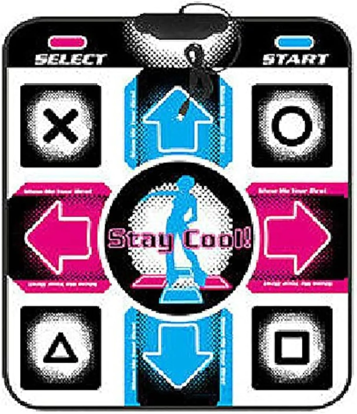 BEYST Dance Pad, Dancing Mat for Dance Dance Revolution (DDR) Non-Slip Sensitive USB Dance Blanket for PC Laptop Video Game