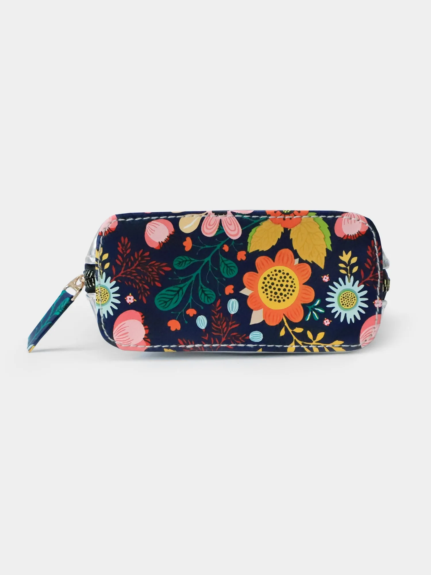 Boho Spirit Caravan Floral Printed Silver Crossbody Bag | Modern Myth
