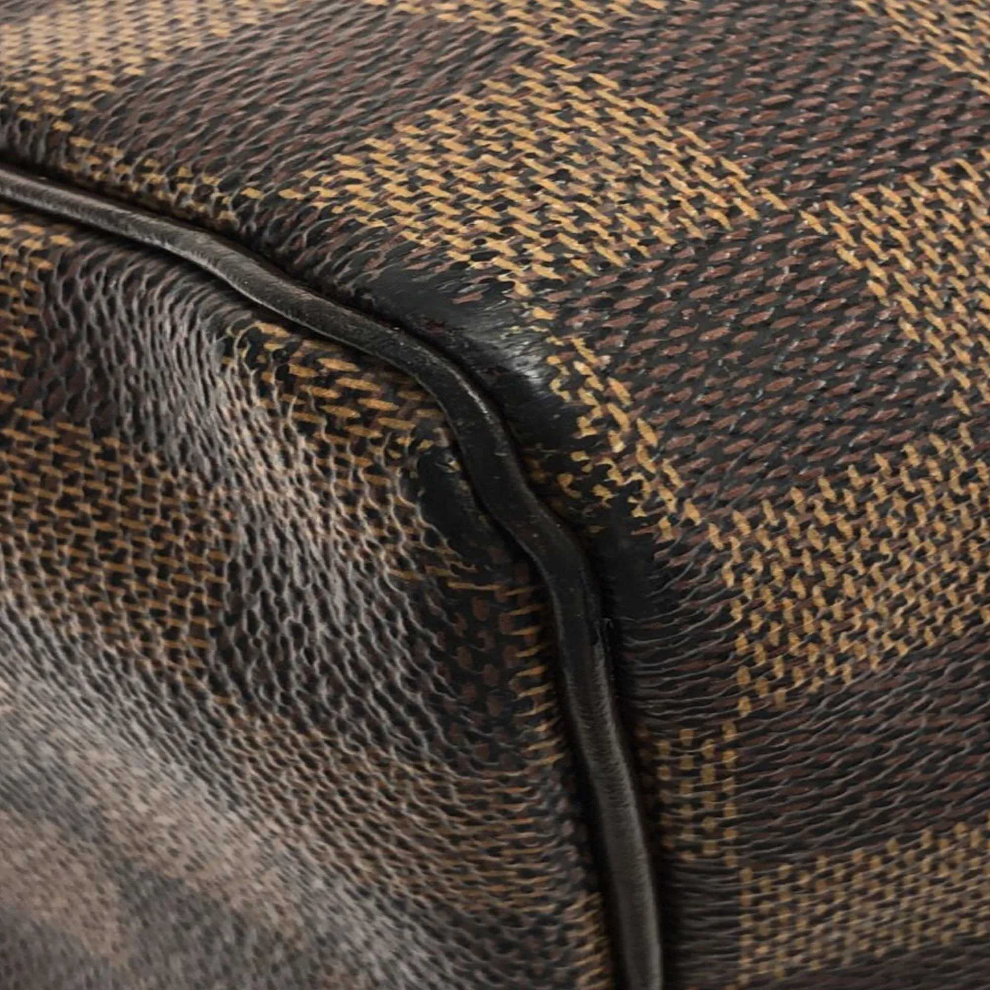 Brown Louis Vuitton Damier Ebene Speedy 25 Boston Bag