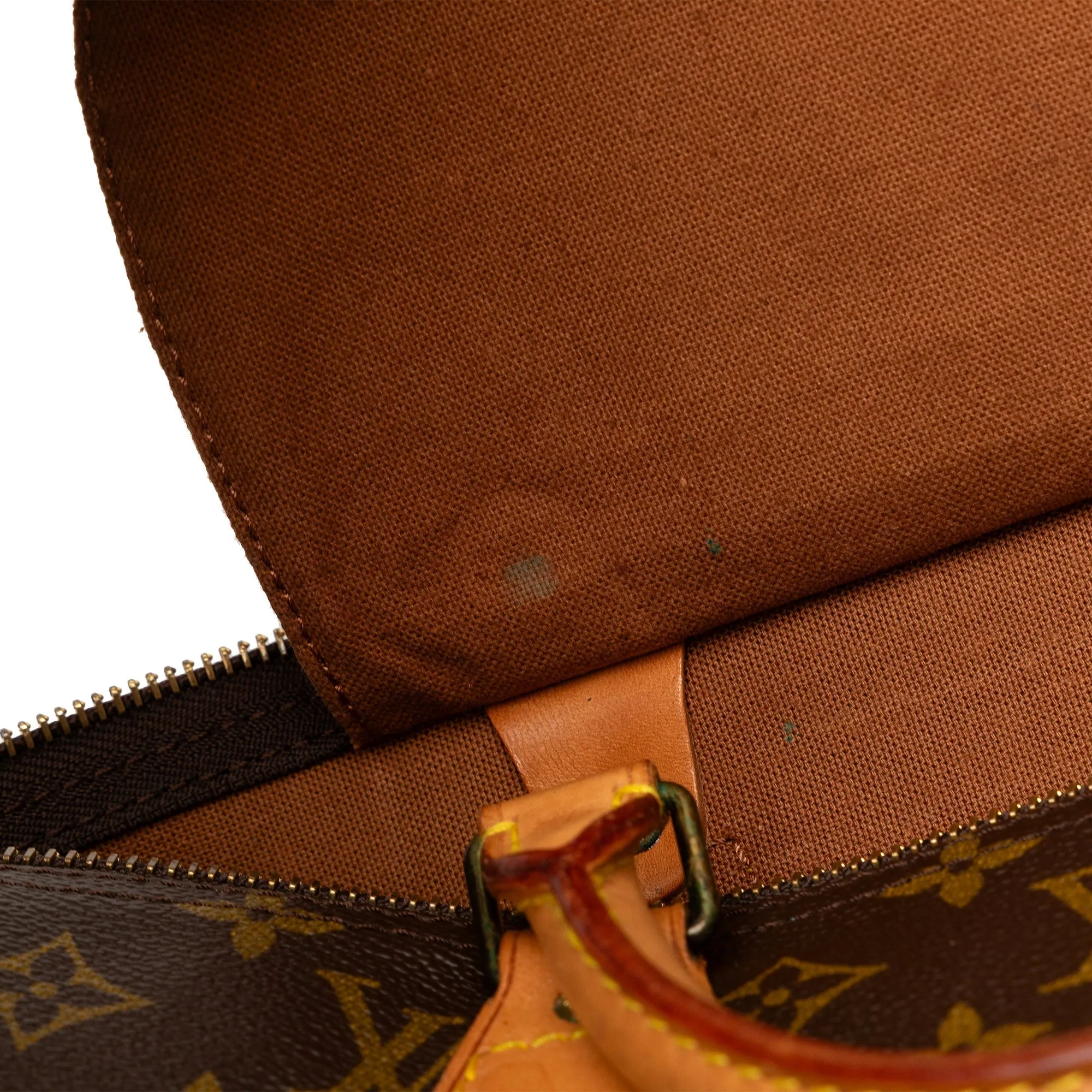 Brown Louis Vuitton Monogram Speedy 40 Boston Bag