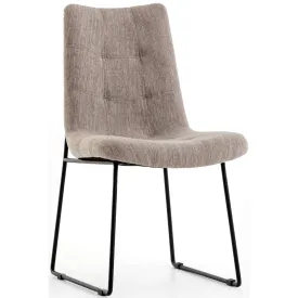 Camile Dining Chair, Saville Flannel, Set of 2