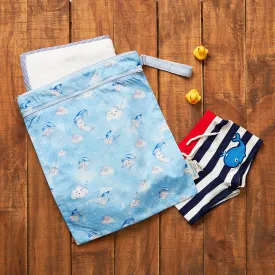 Celestial Organic Wet/Dry Bag - Blue, Pink