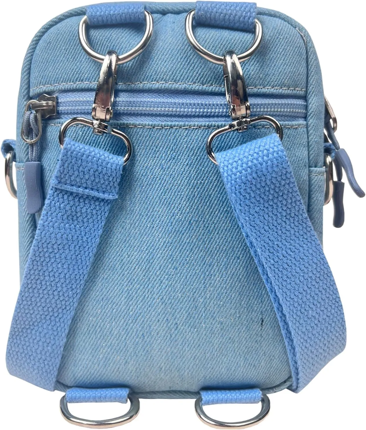 Crossbody Bag Sling bag for Women Men with RFID Card Slot - 5in1 Fanny Packs for Women Cross Body with 2 Adjustable Straps