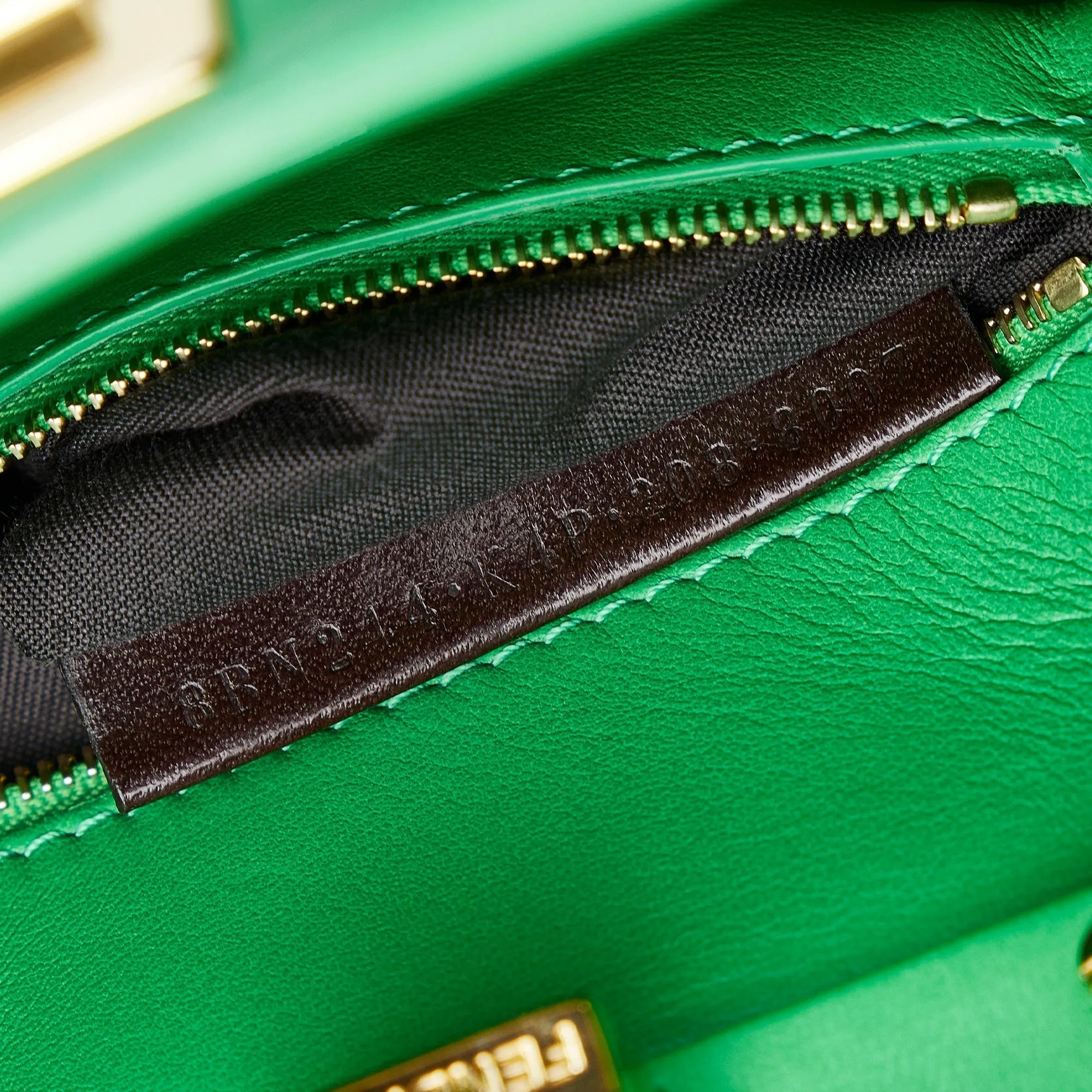 FENDI Mini Peekaboo Satchel