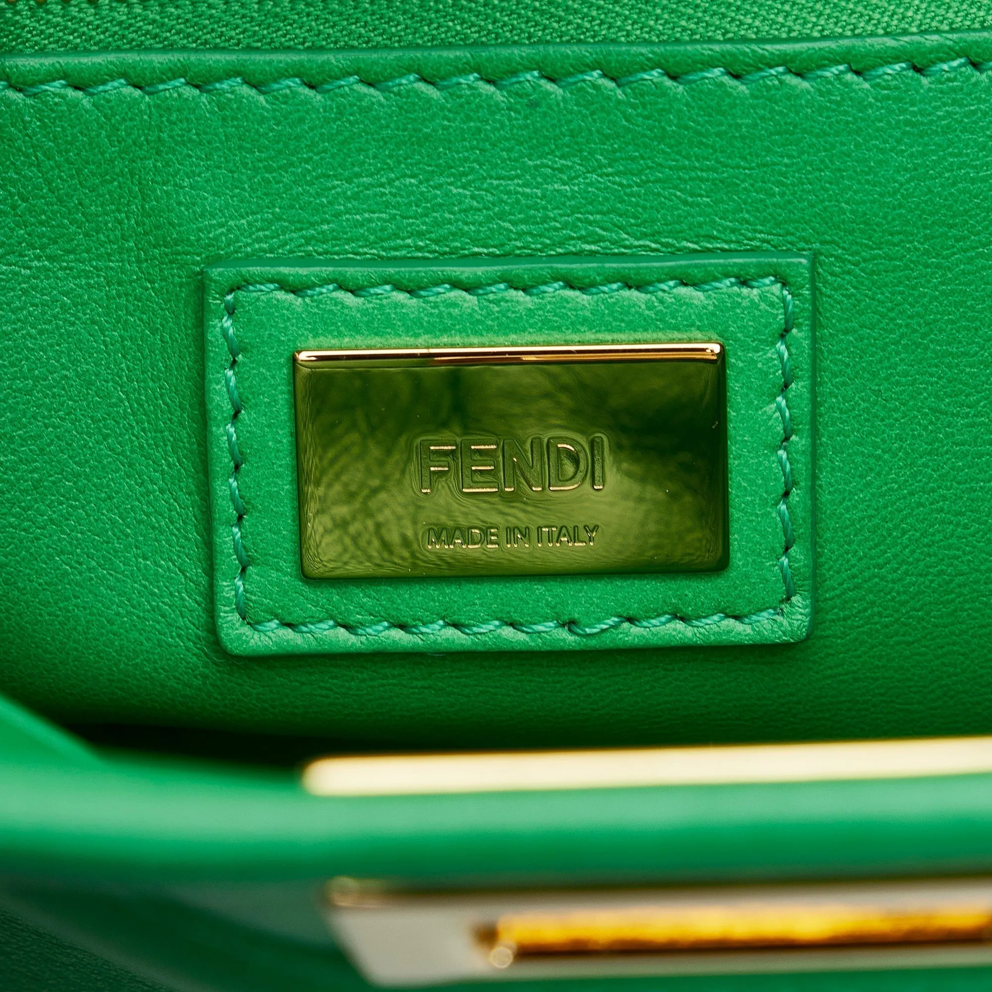 FENDI Mini Peekaboo Satchel