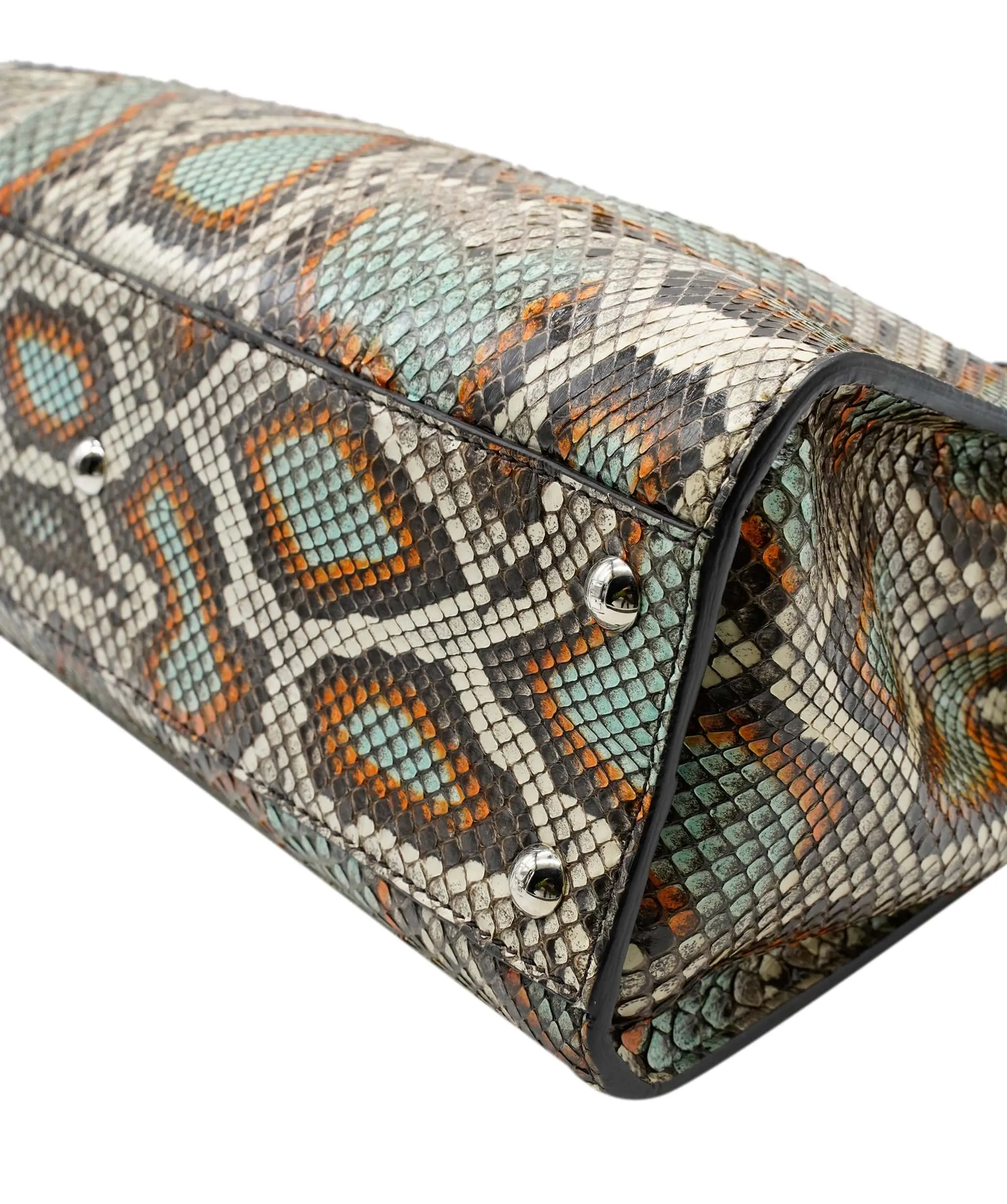 Fendi multi snake peekaboo bag 22.0cmX31.0cm AEC13486-FD