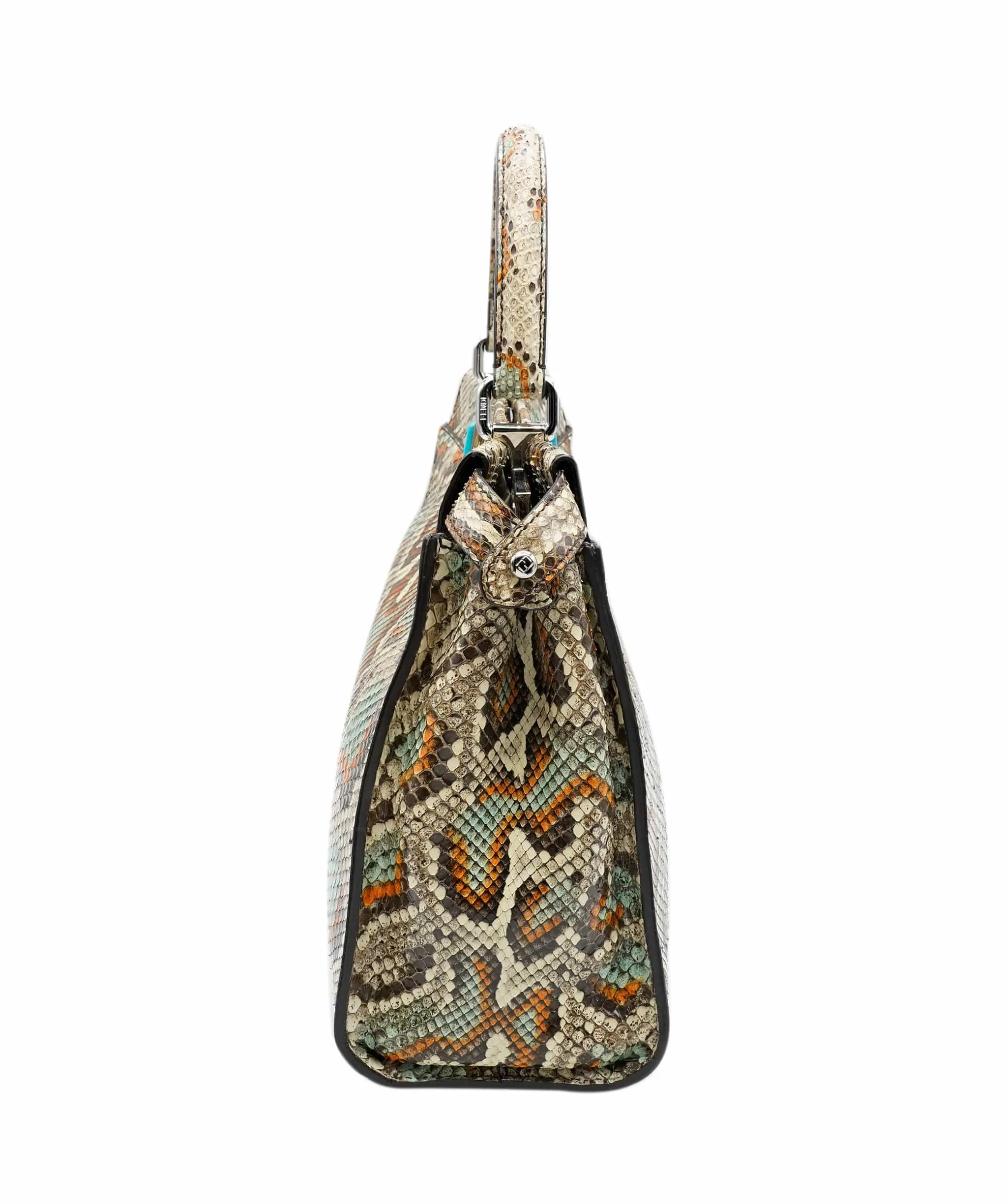 Fendi multi snake peekaboo bag 22.0cmX31.0cm AEC13486-FD