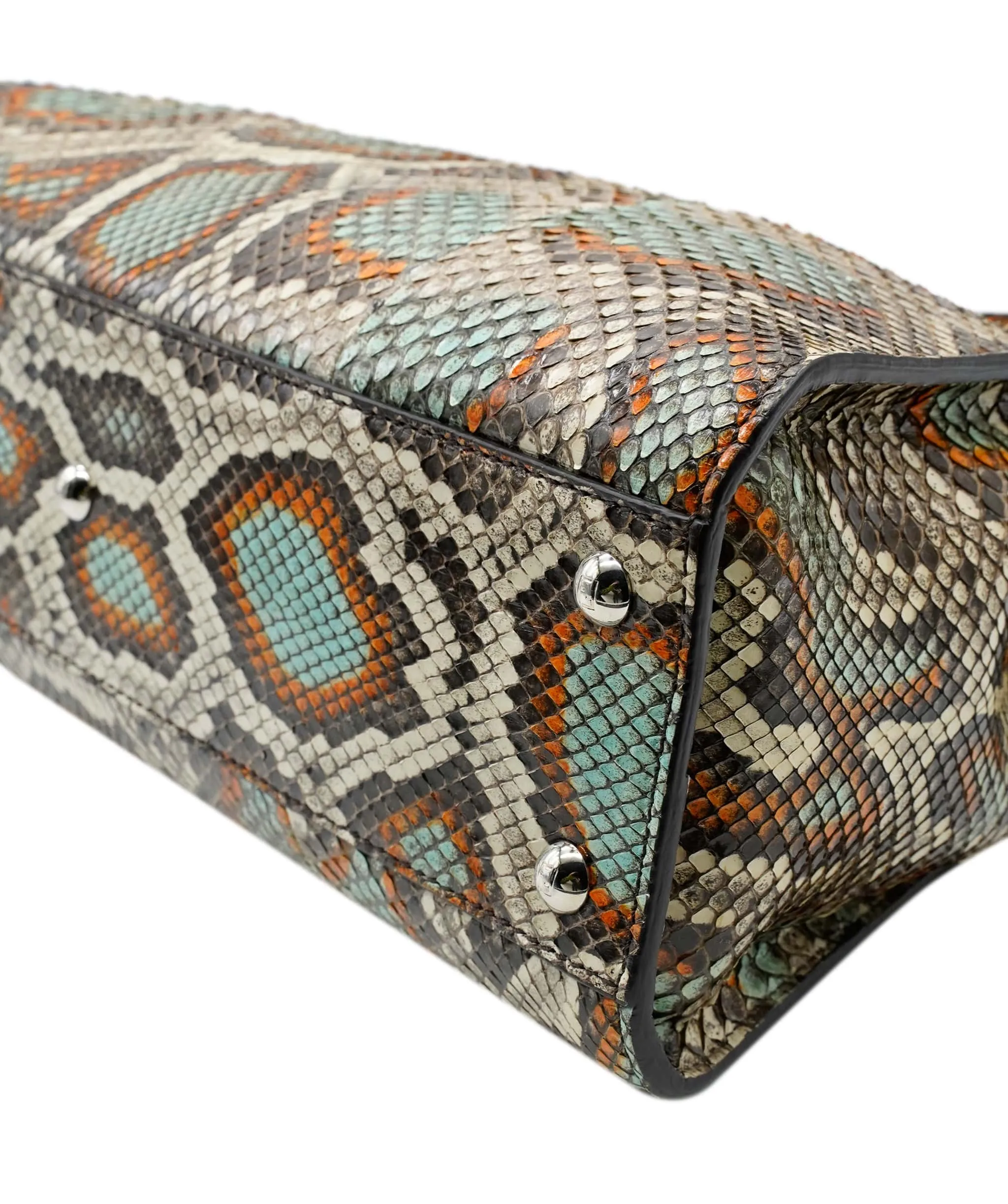 Fendi multi snake peekaboo bag 22.0cmX31.0cm AEC13486-FD