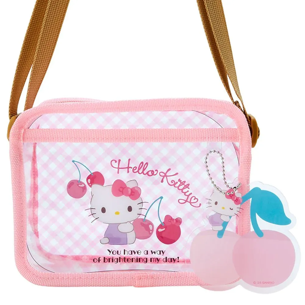 Hello Kitty Clear Crossbody Bag Set
