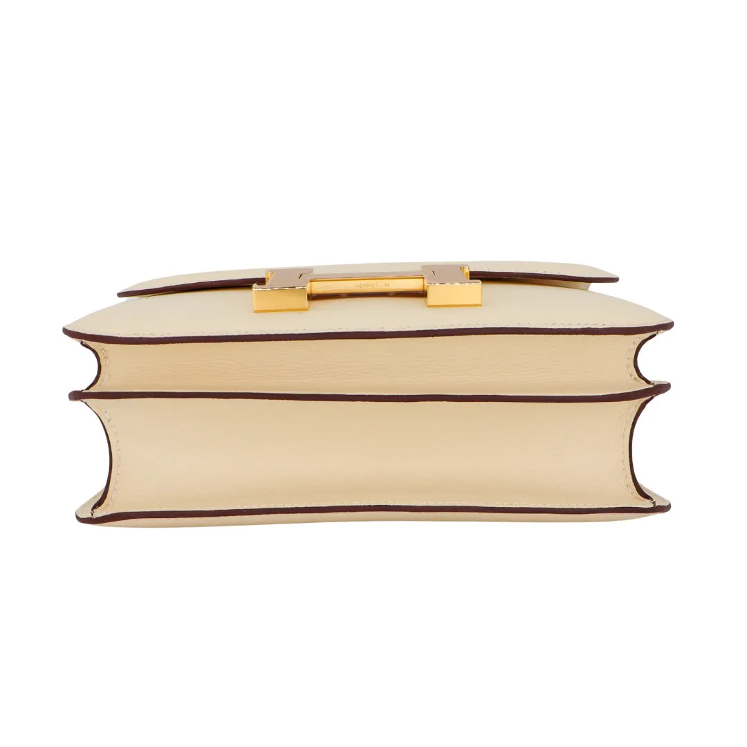 Hermès 24cm Constance Nata Epsom Leather Gold Hardware