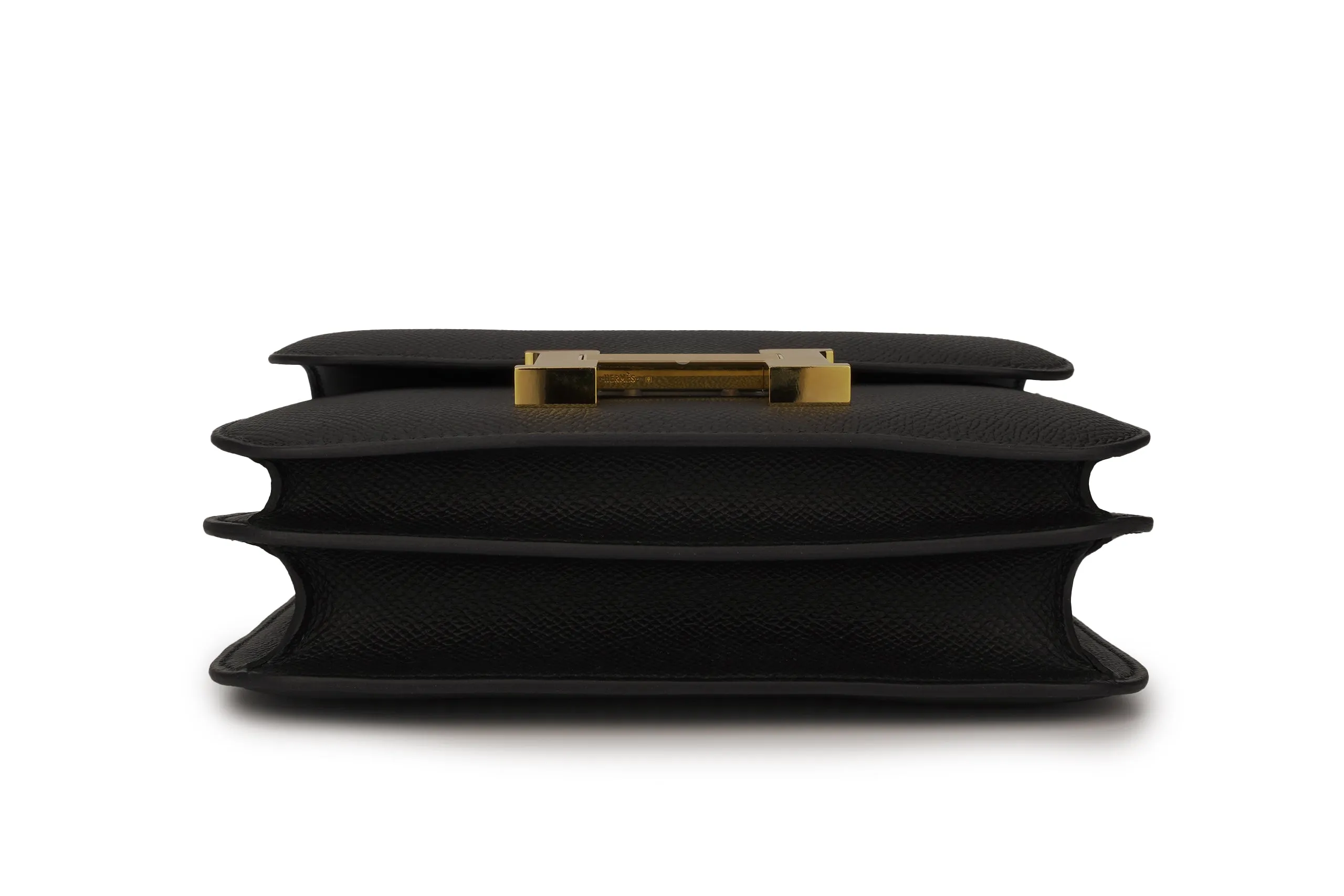 Hermès Constance 18 Mirror Epsom Black GHW