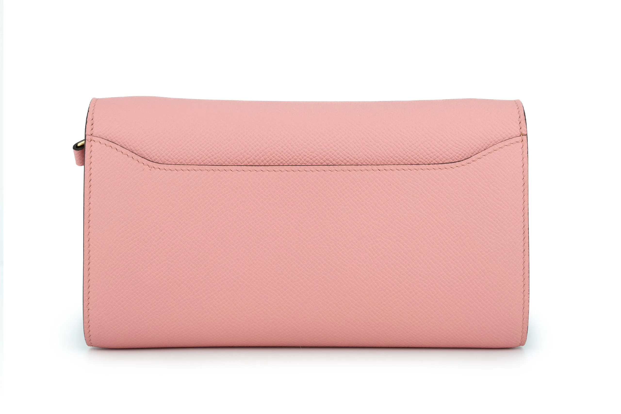 Hermès Constance To-Go Epsom Bubblegum GHW