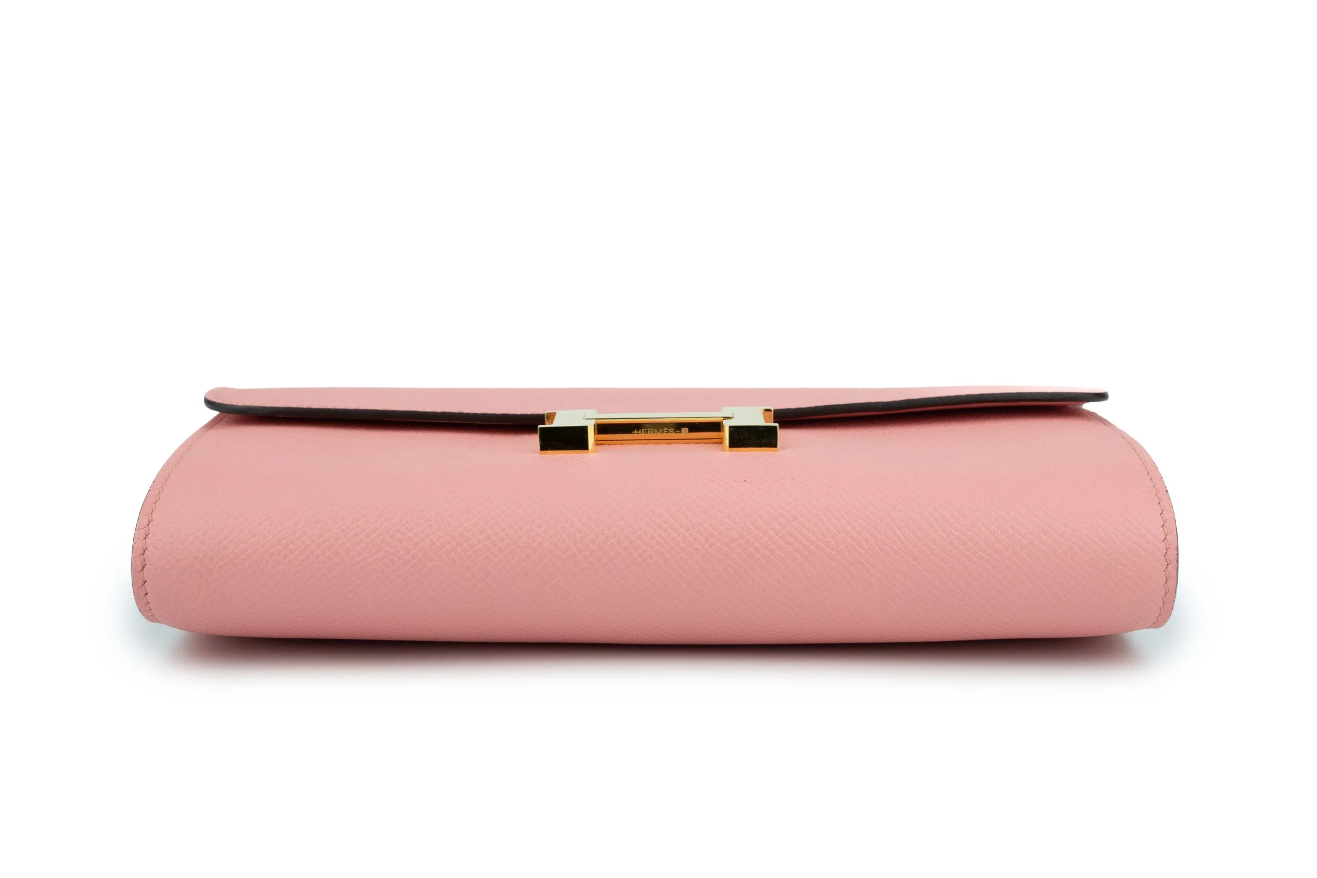 Hermès Constance To-Go Epsom Bubblegum GHW