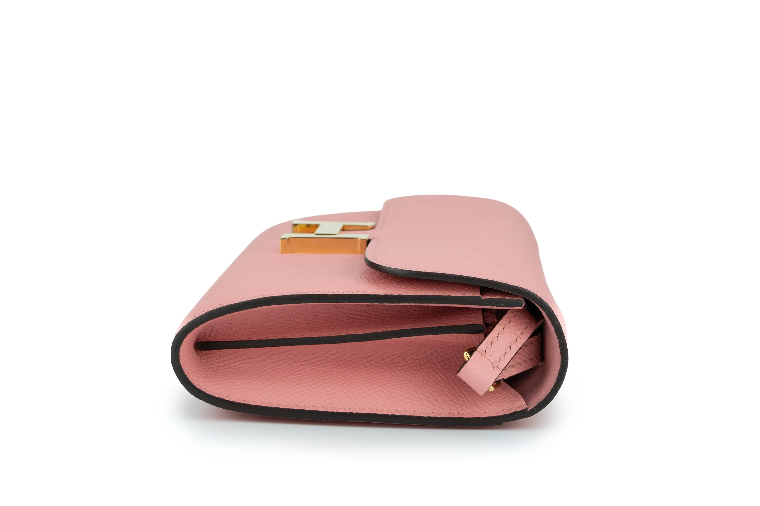 Hermès Constance To-Go Epsom Bubblegum GHW