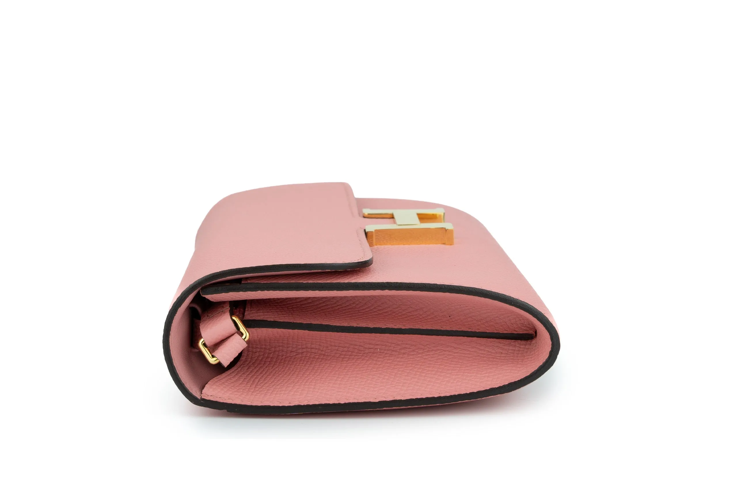 Hermès Constance To-Go Epsom Bubblegum GHW