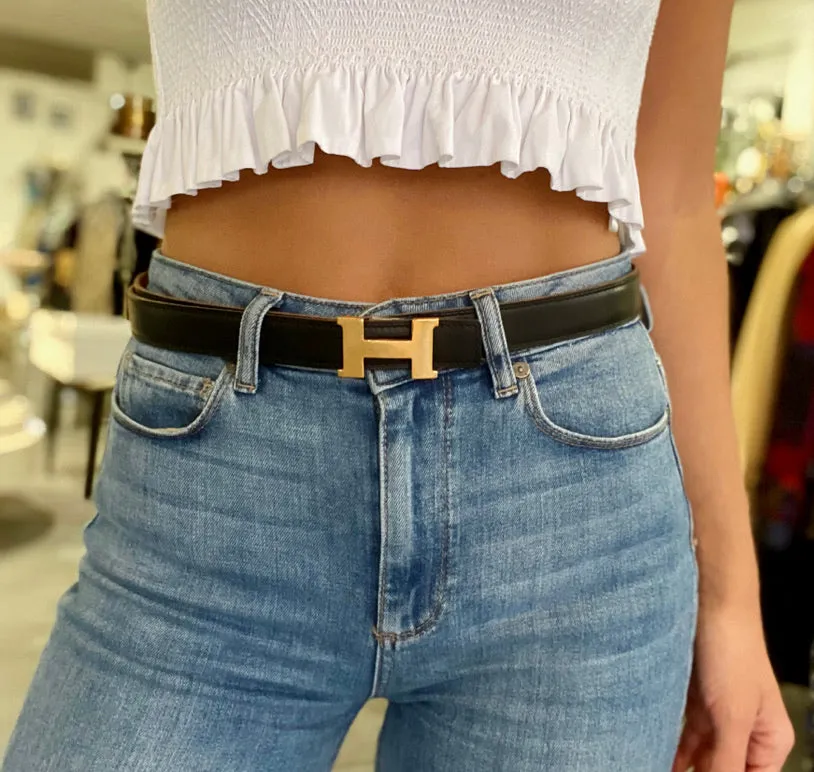 Hermès Gold Mini Constance 24mm Belt Kit