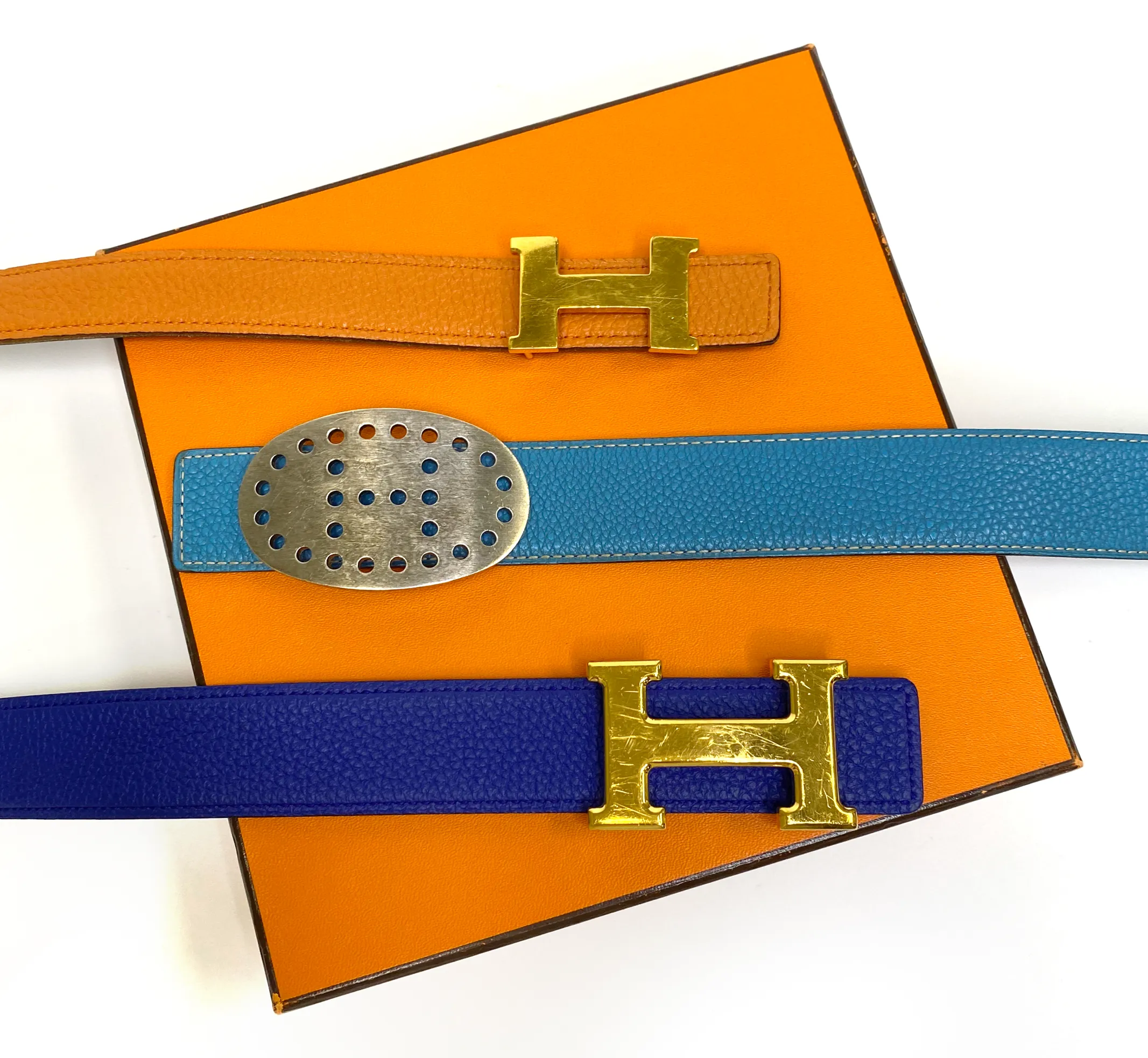 Hermès Gold Mini Constance 24mm Belt Kit