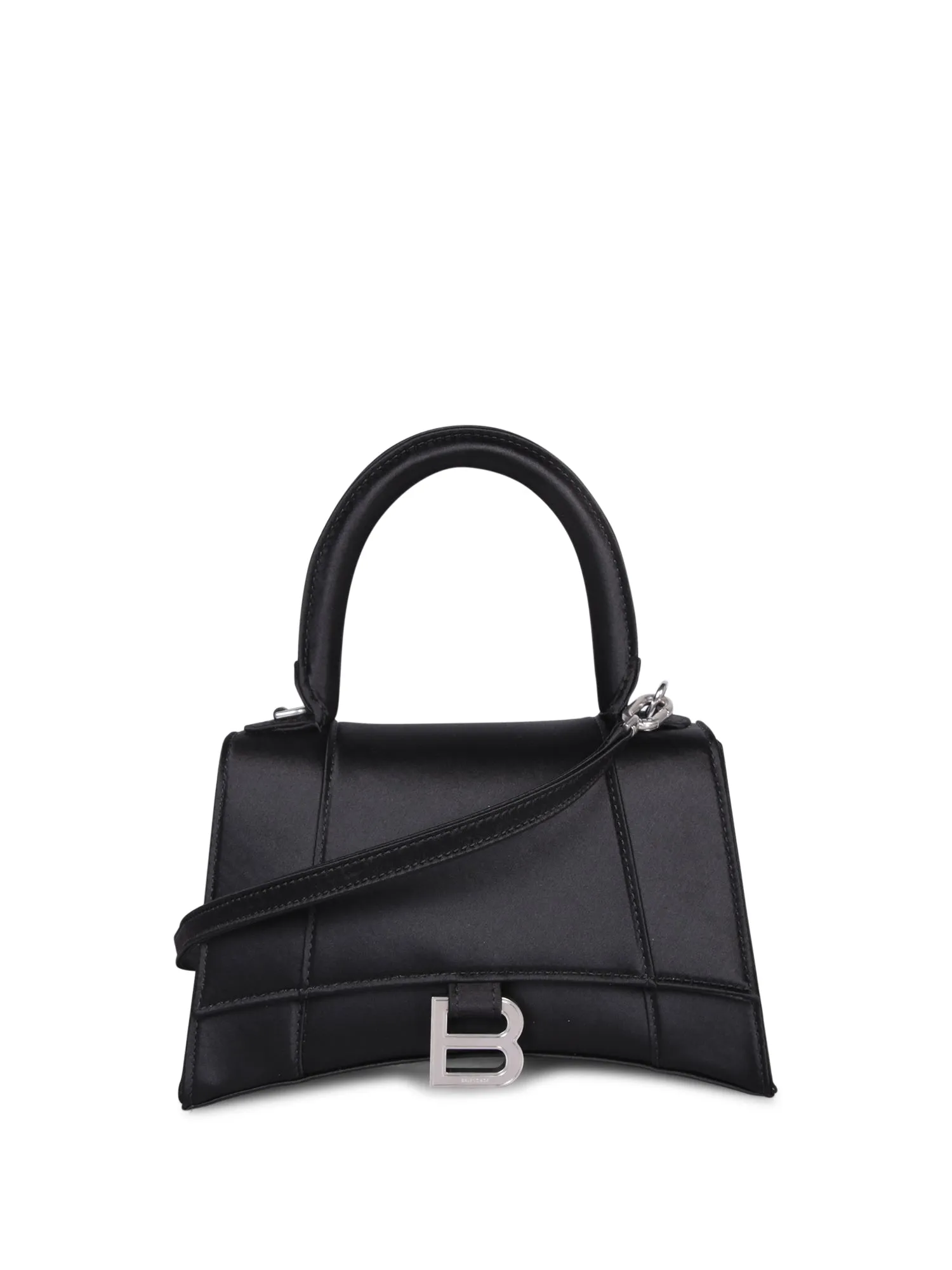 Hourglass small black bag