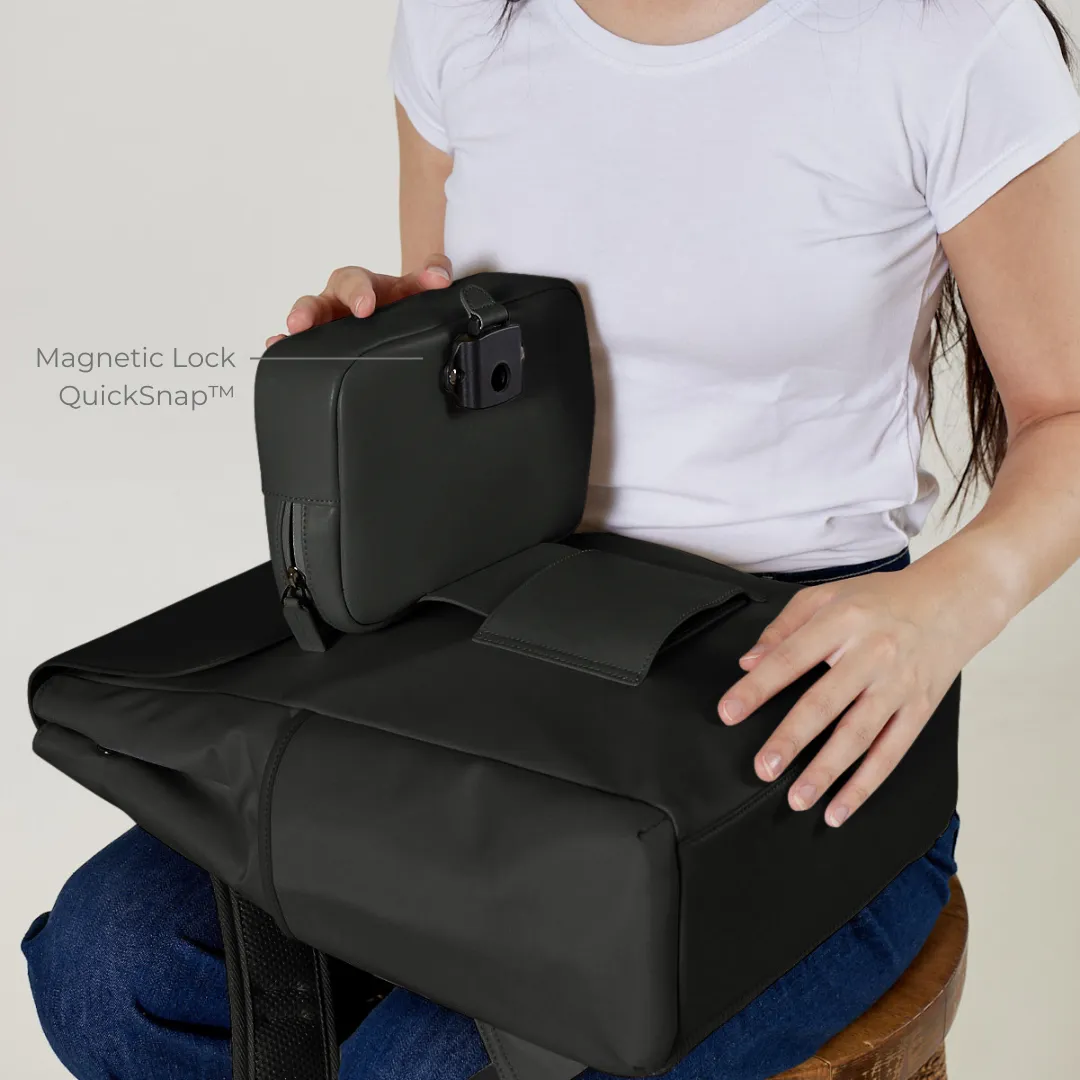 HUSTLER EVERYDAY BACKPACK BLACK
