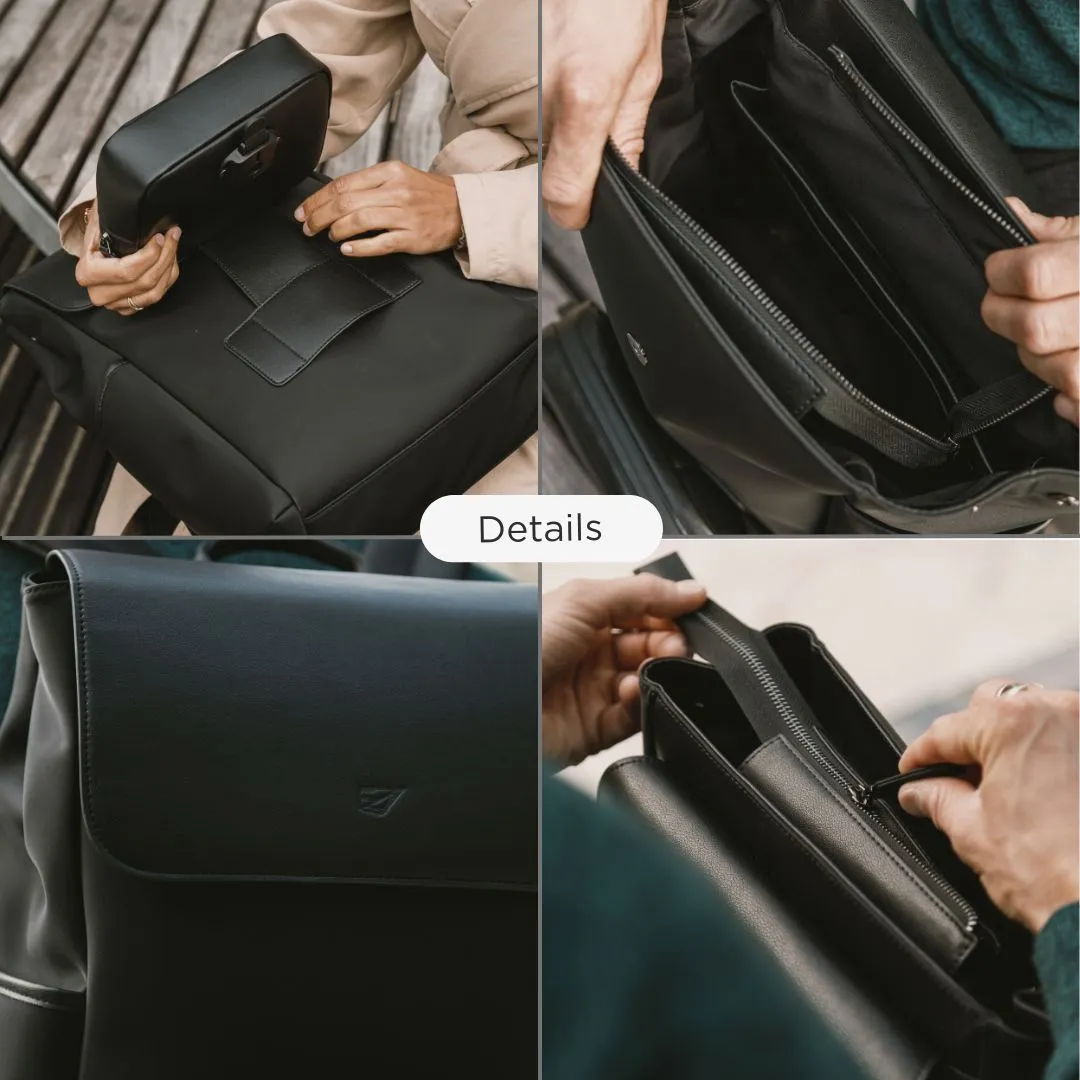 HUSTLER EVERYDAY BACKPACK BLACK