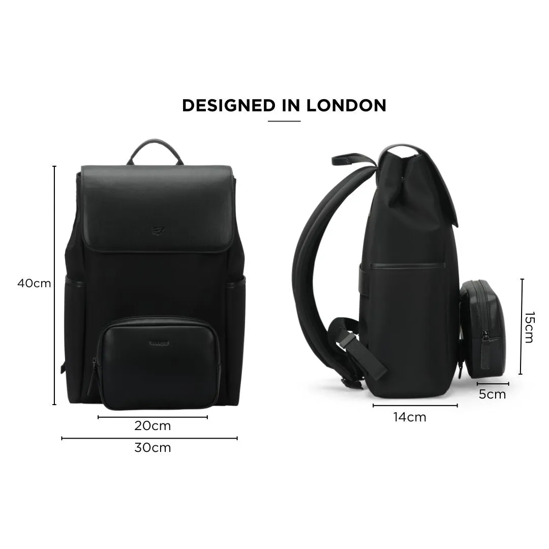 HUSTLER EVERYDAY BACKPACK BLACK