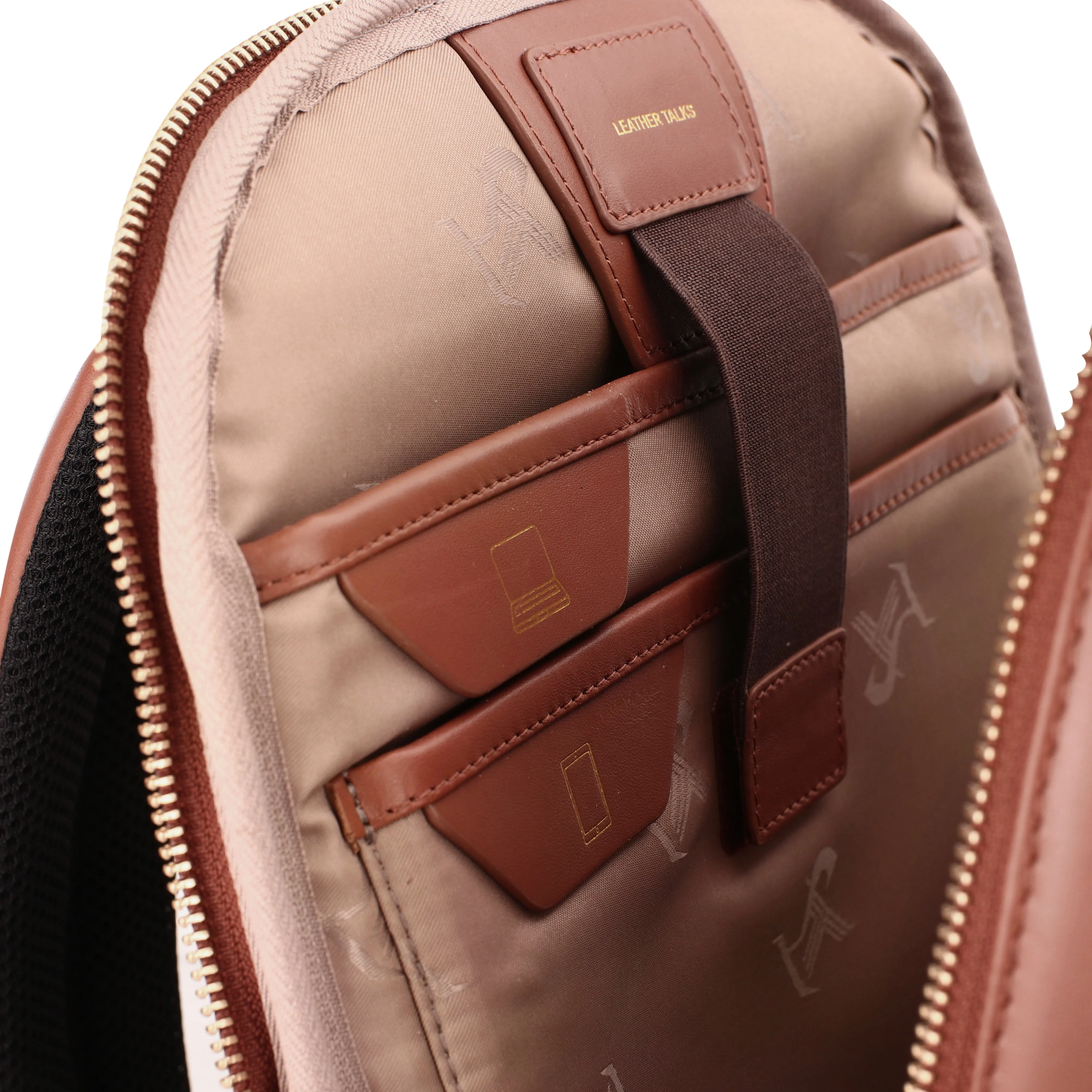 Jacob V 2.0 | Leather Backpack for Men | 100% Genuine Leather | Lifetime Service Warranty | Color: Tan