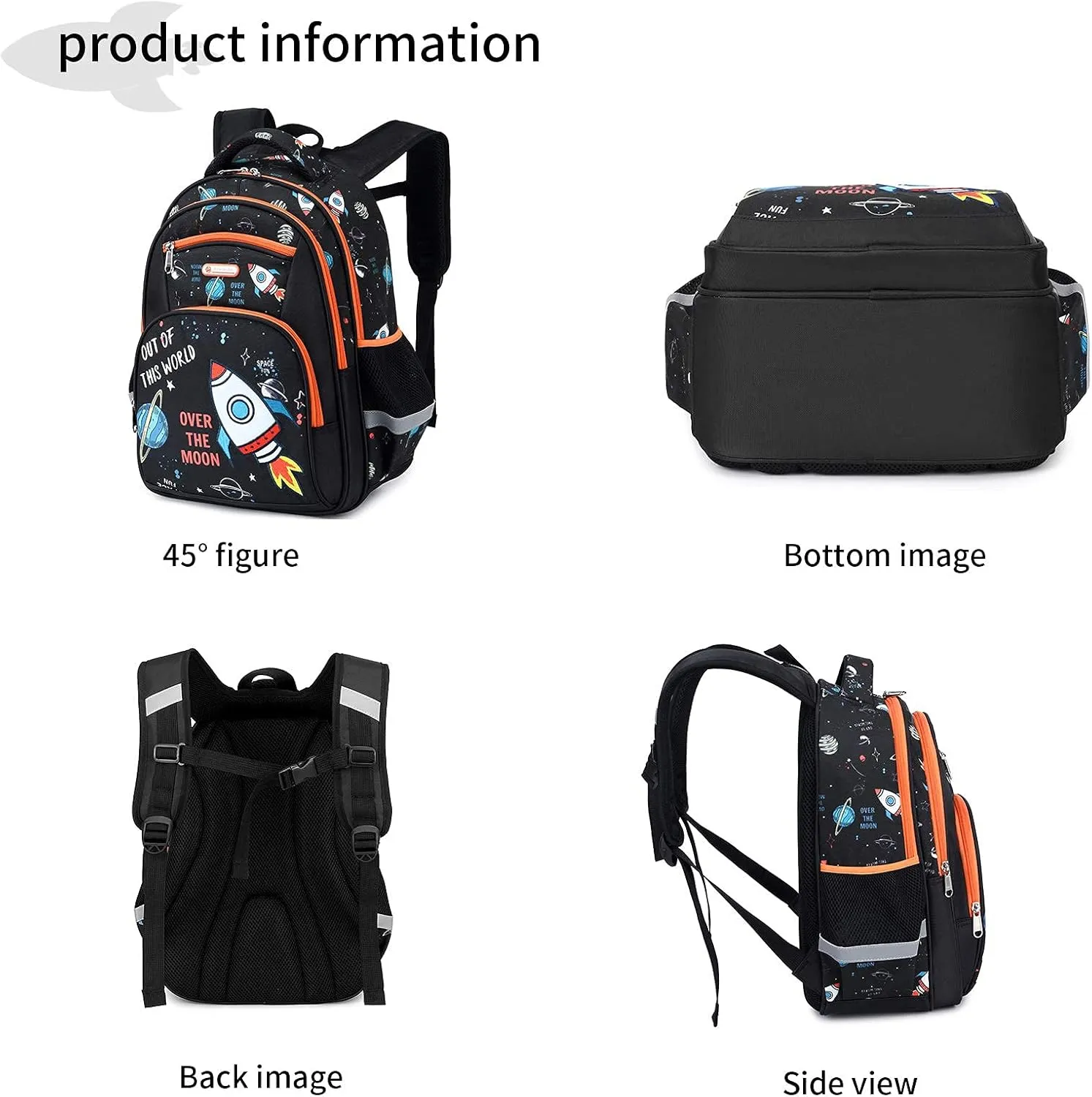 Kids Backpack for Girls Preschool Elementary Kindergarten School Bag 15.6 Multifunctional Cute Large Capacity