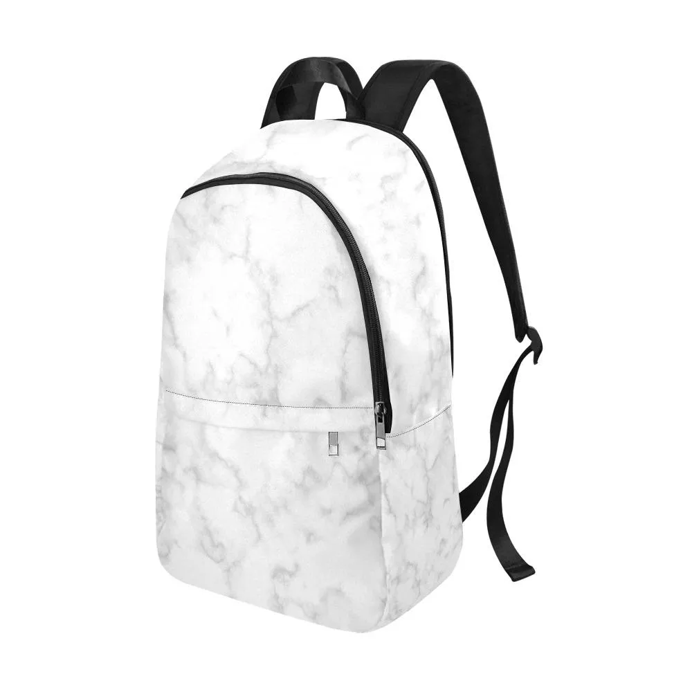 Laptop Backpack-Marble Design