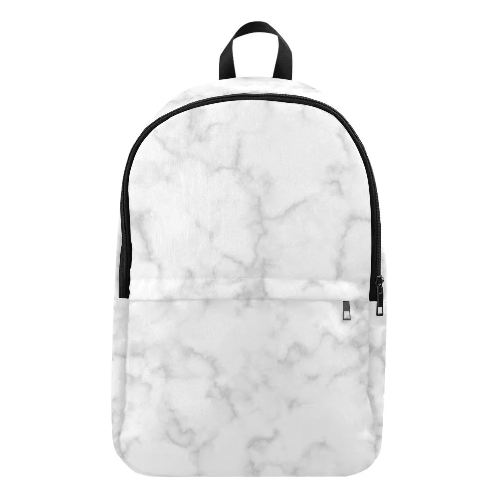 Laptop Backpack-Marble Design