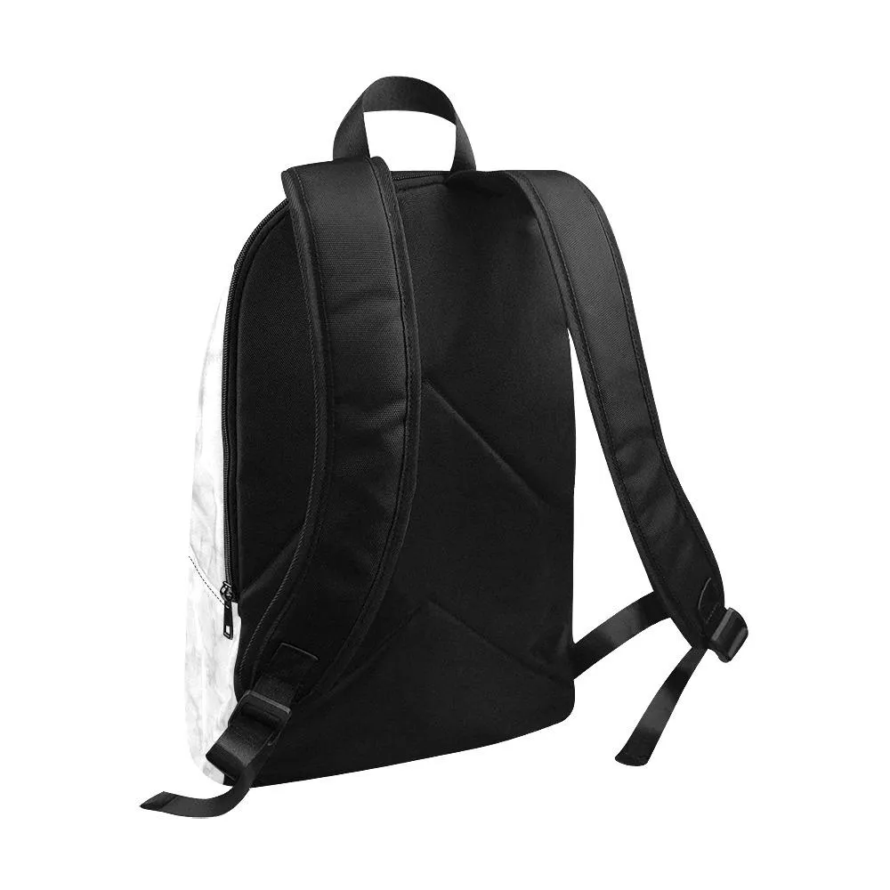 Laptop Backpack-Marble Design