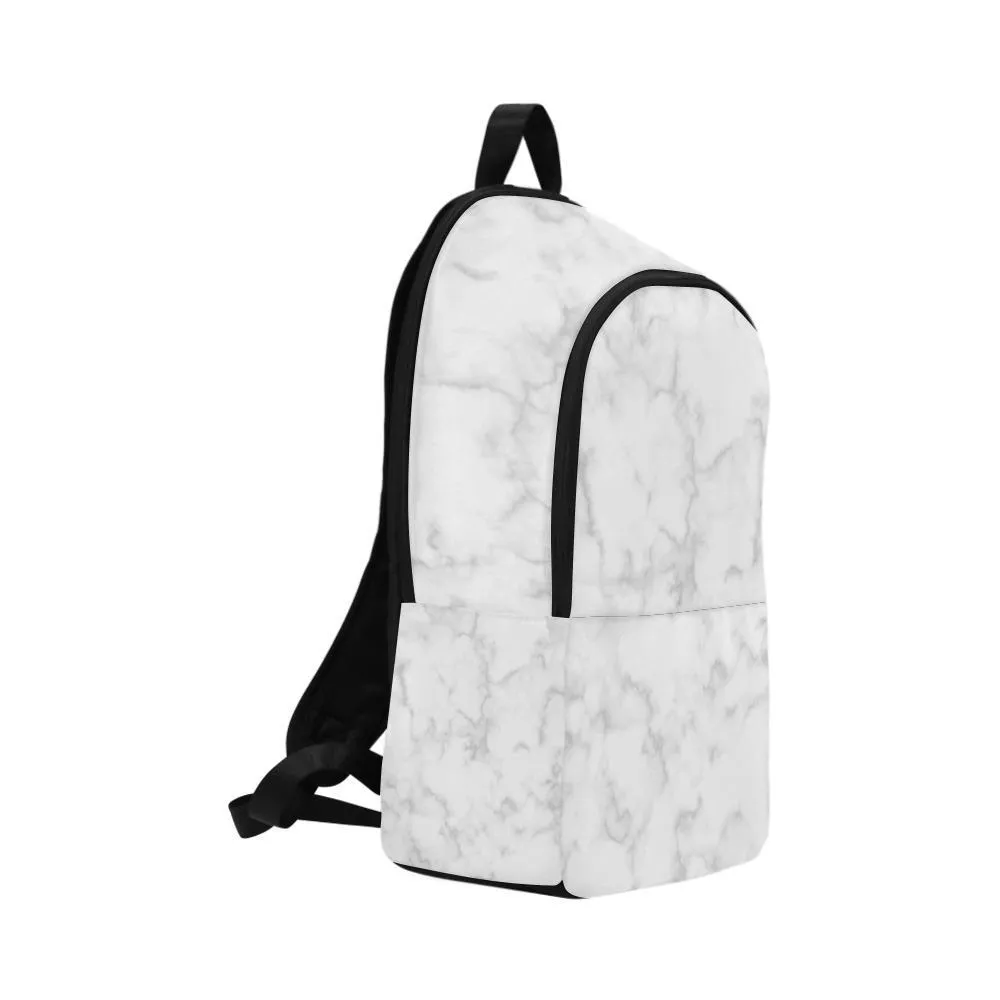 Laptop Backpack-Marble Design