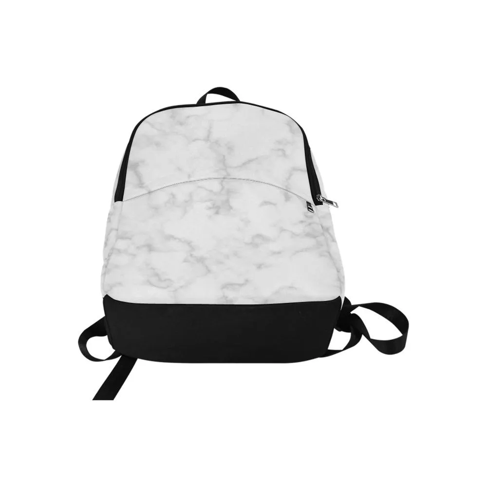 Laptop Backpack-Marble Design