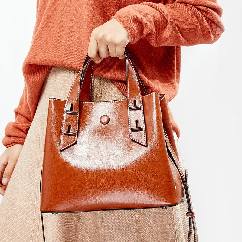 Large Capacity Shoulder Handbag