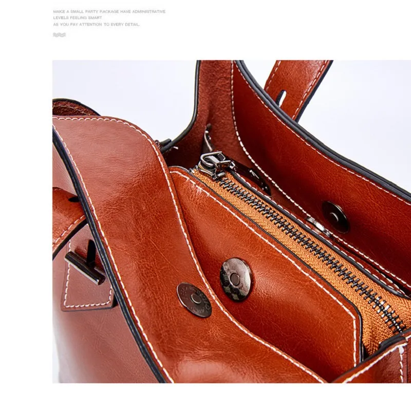 Large Capacity Shoulder Handbag