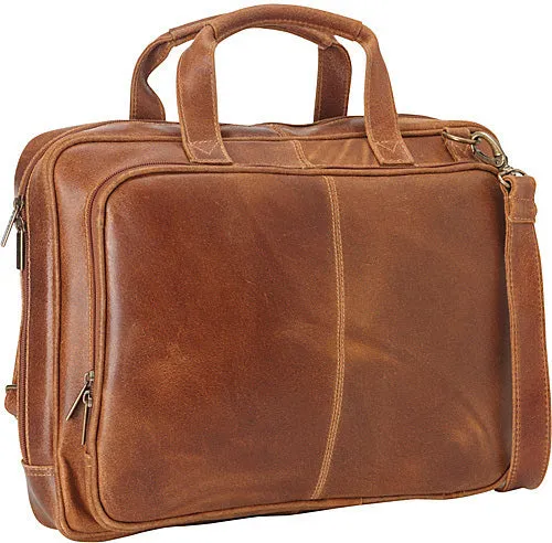 Ledonne Leather Distressed Laptop Brief