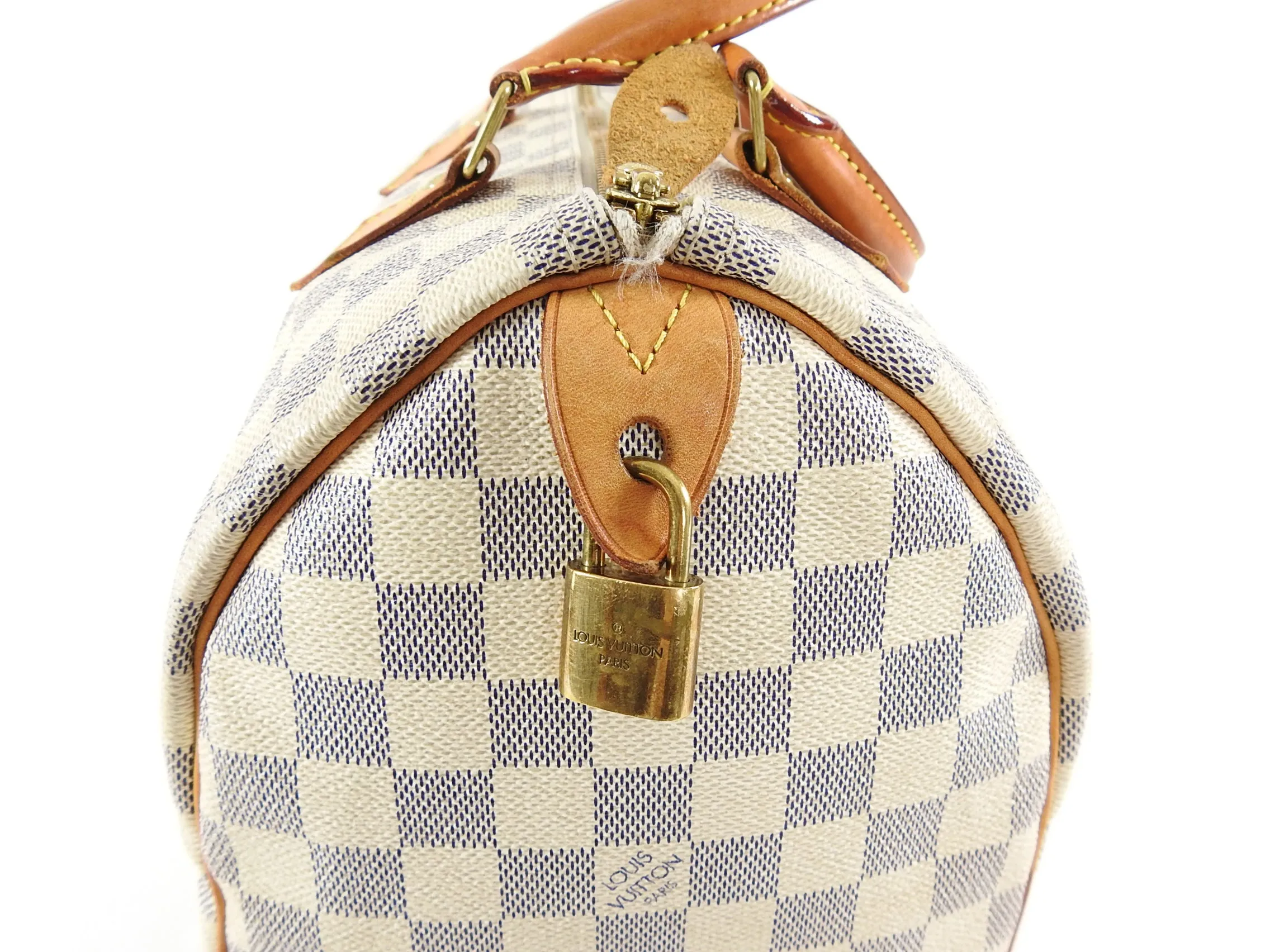 Louis Vuitton Damier Azur Speedy 30 Doctor Bag