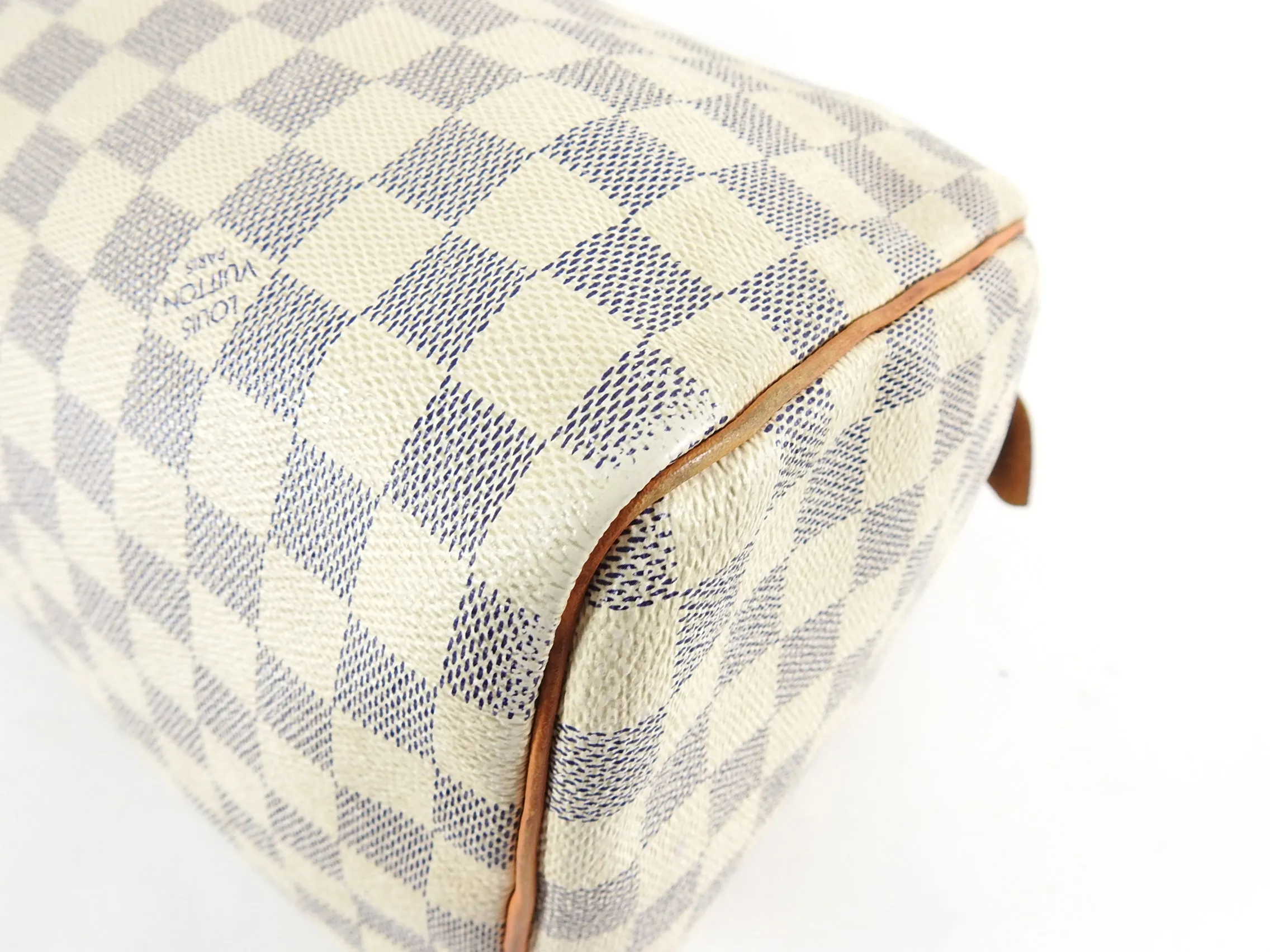 Louis Vuitton Damier Azur Speedy 30 Doctor Bag