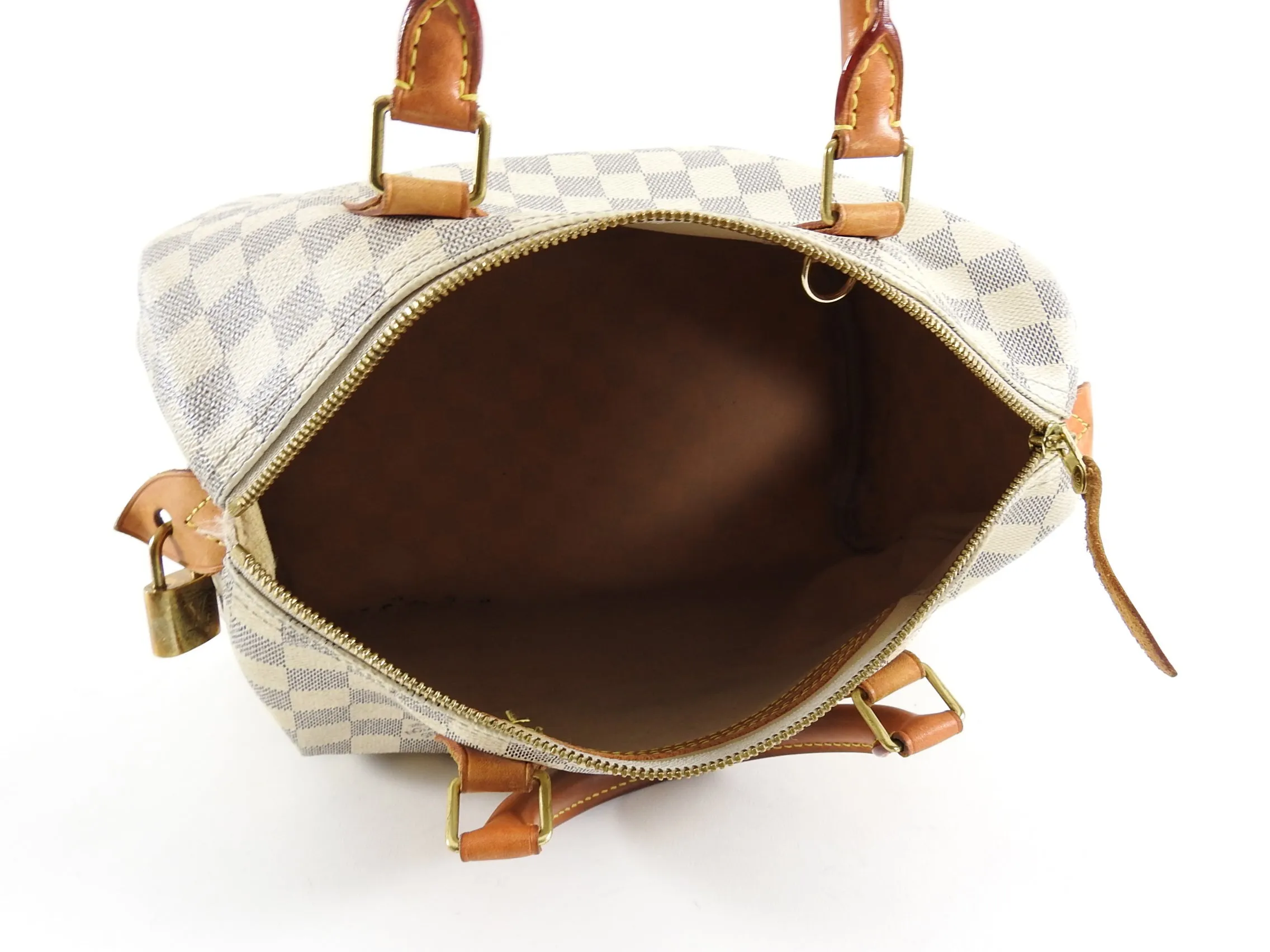 Louis Vuitton Damier Azur Speedy 30 Doctor Bag