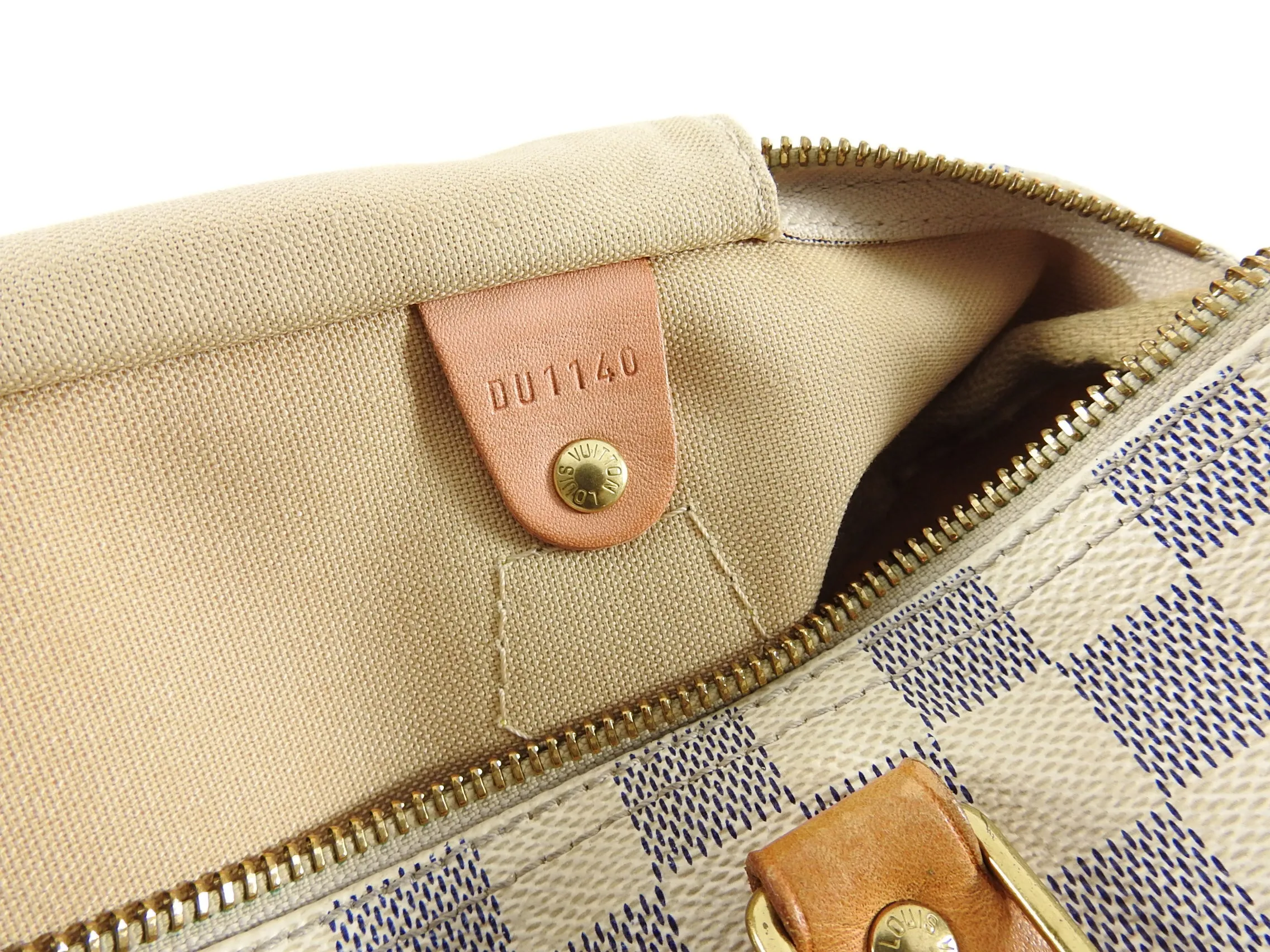 Louis Vuitton Damier Azur Speedy 30 Doctor Bag
