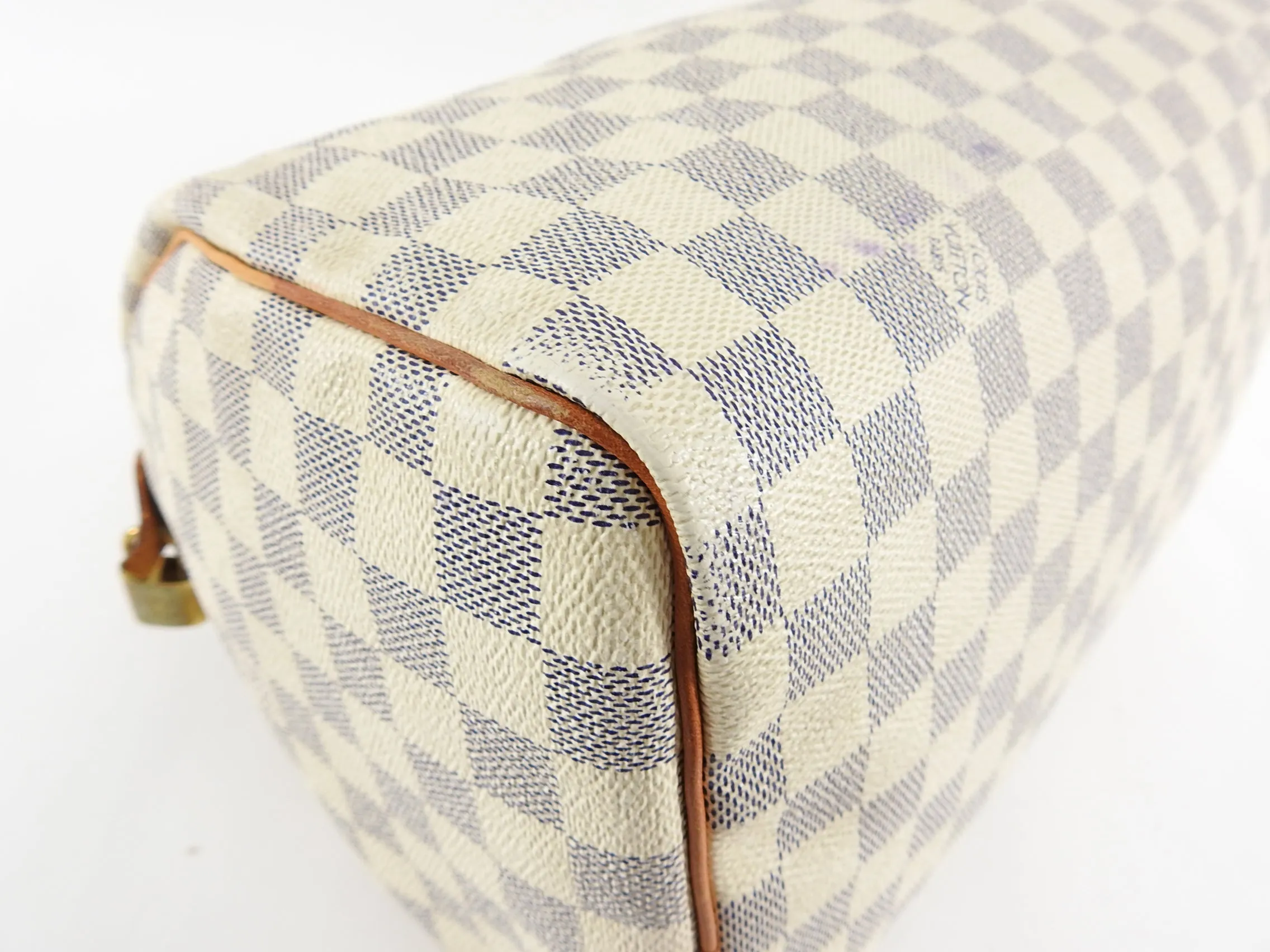 Louis Vuitton Damier Azur Speedy 30 Doctor Bag