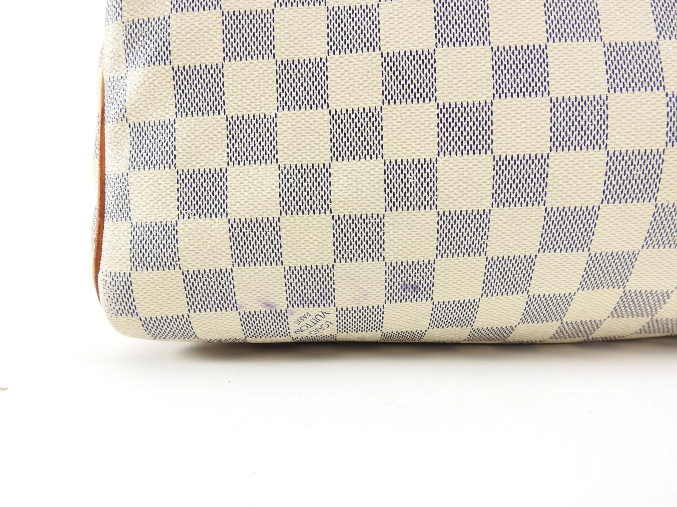 Louis Vuitton Damier Azur Speedy 30 Doctor Bag