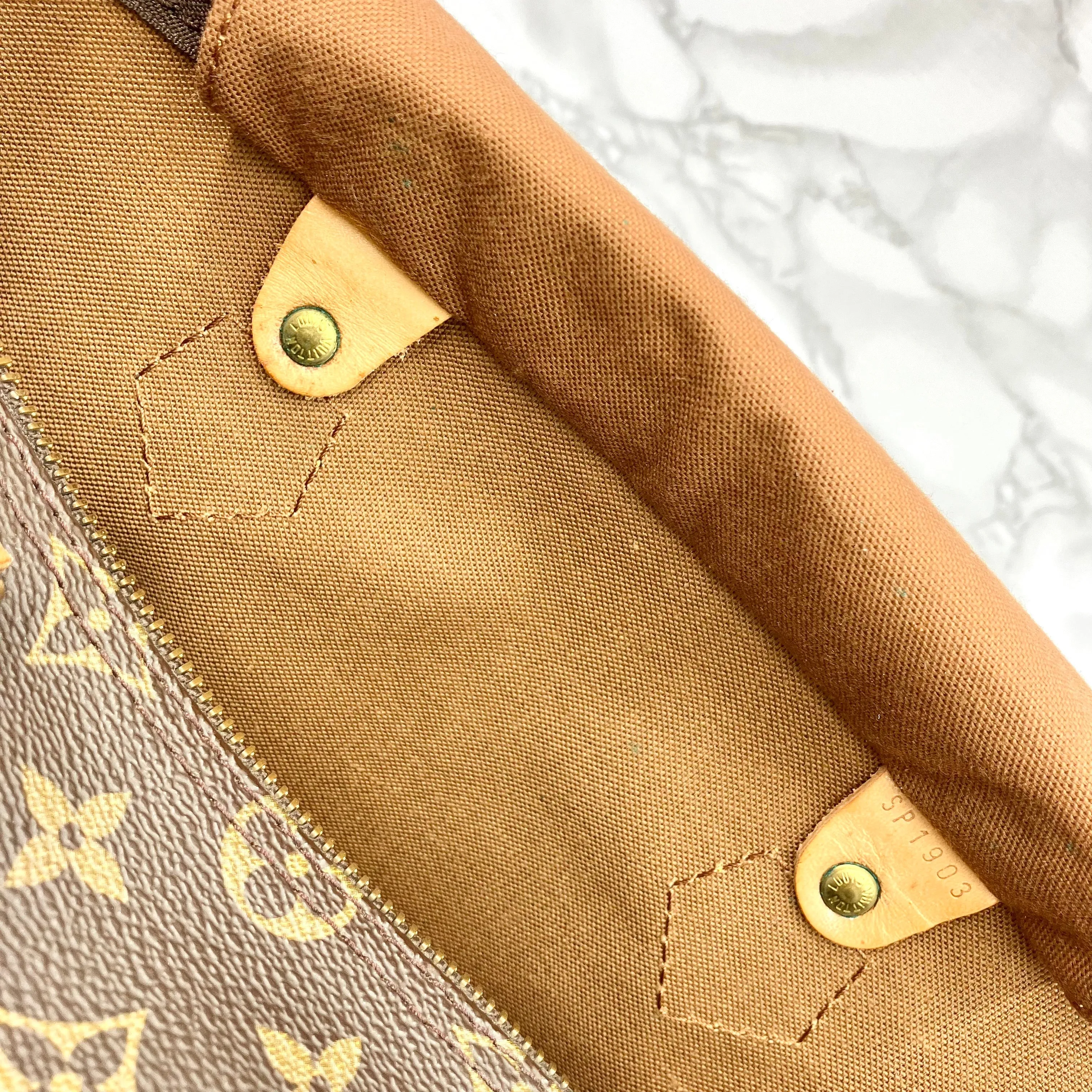 LOUIS VUITTON Monogram Speedy 35
