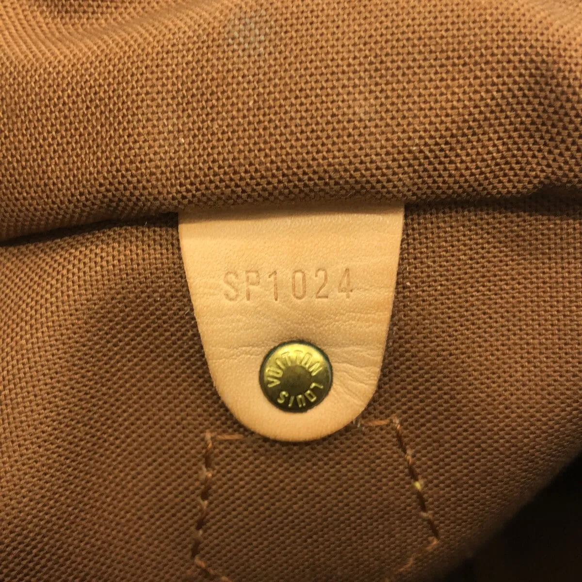 Louis Vuitton Speedy 25  Canvas Tote Bag ()