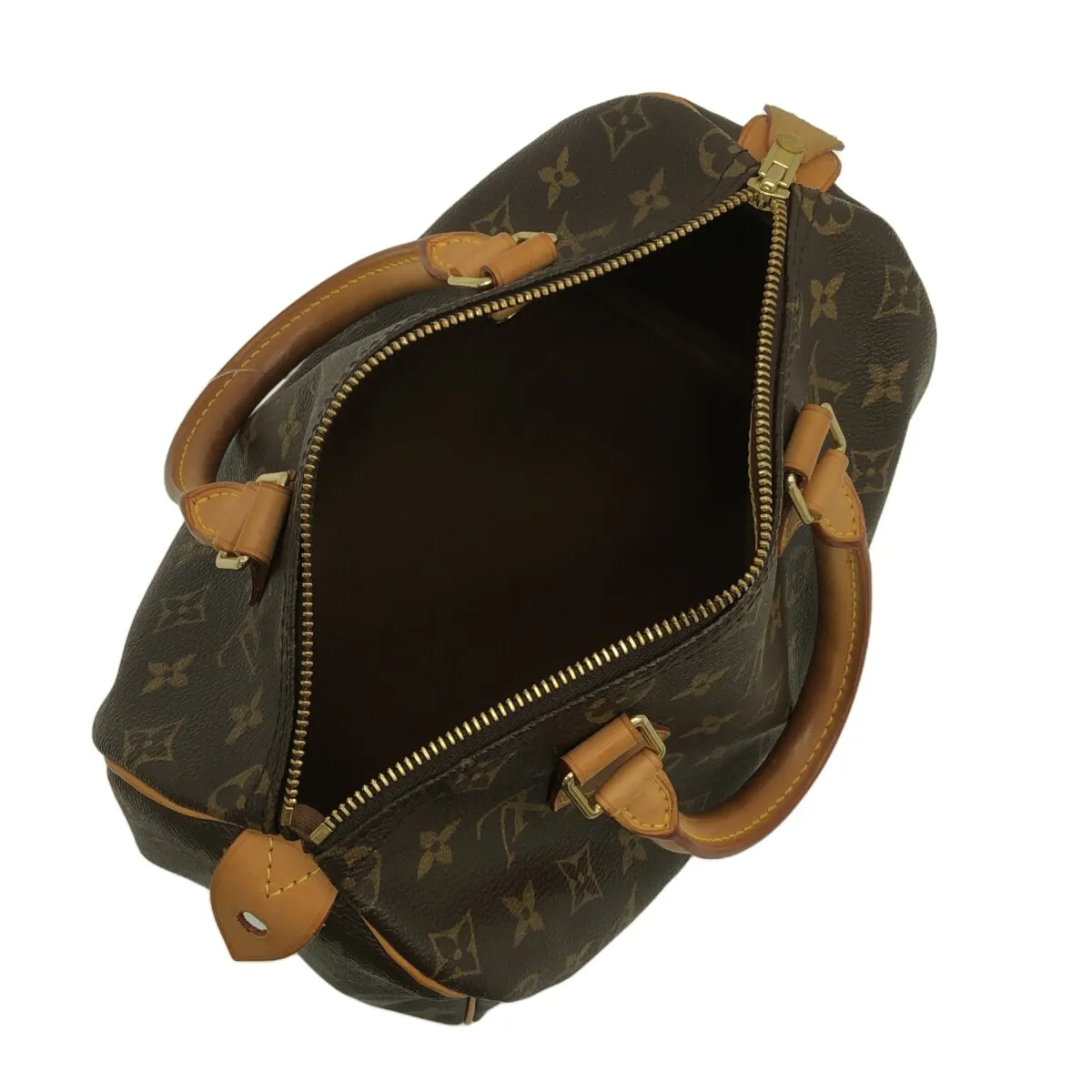 Louis Vuitton Speedy 25  Canvas Tote Bag ()