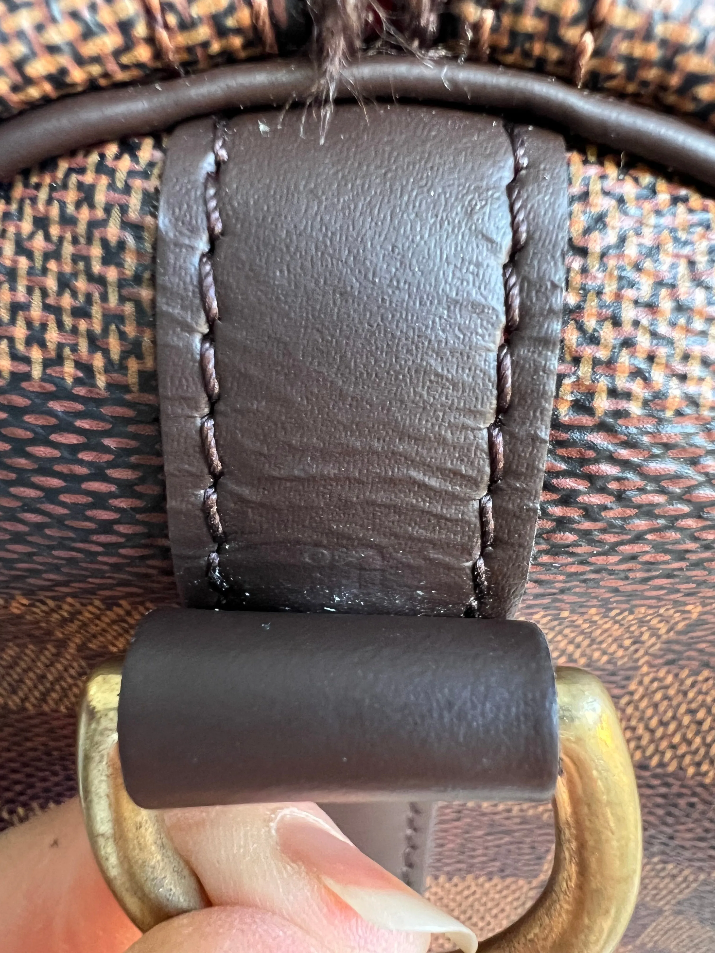 Louis Vuitton Speedy Bandouliere 30 Damier Ebene (strap missing)