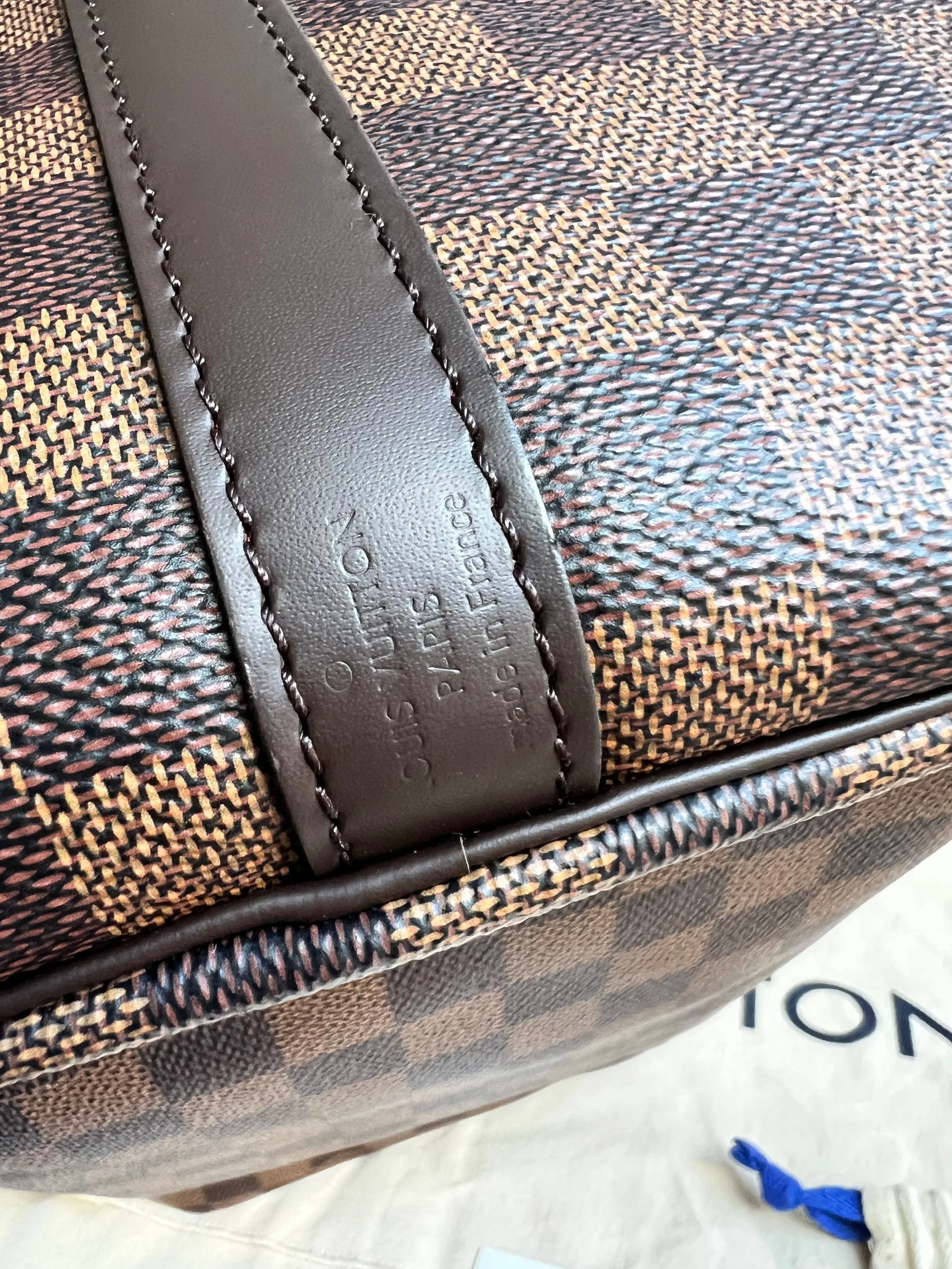 Louis Vuitton Speedy Bandouliere 30 Damier Ebene (strap missing)