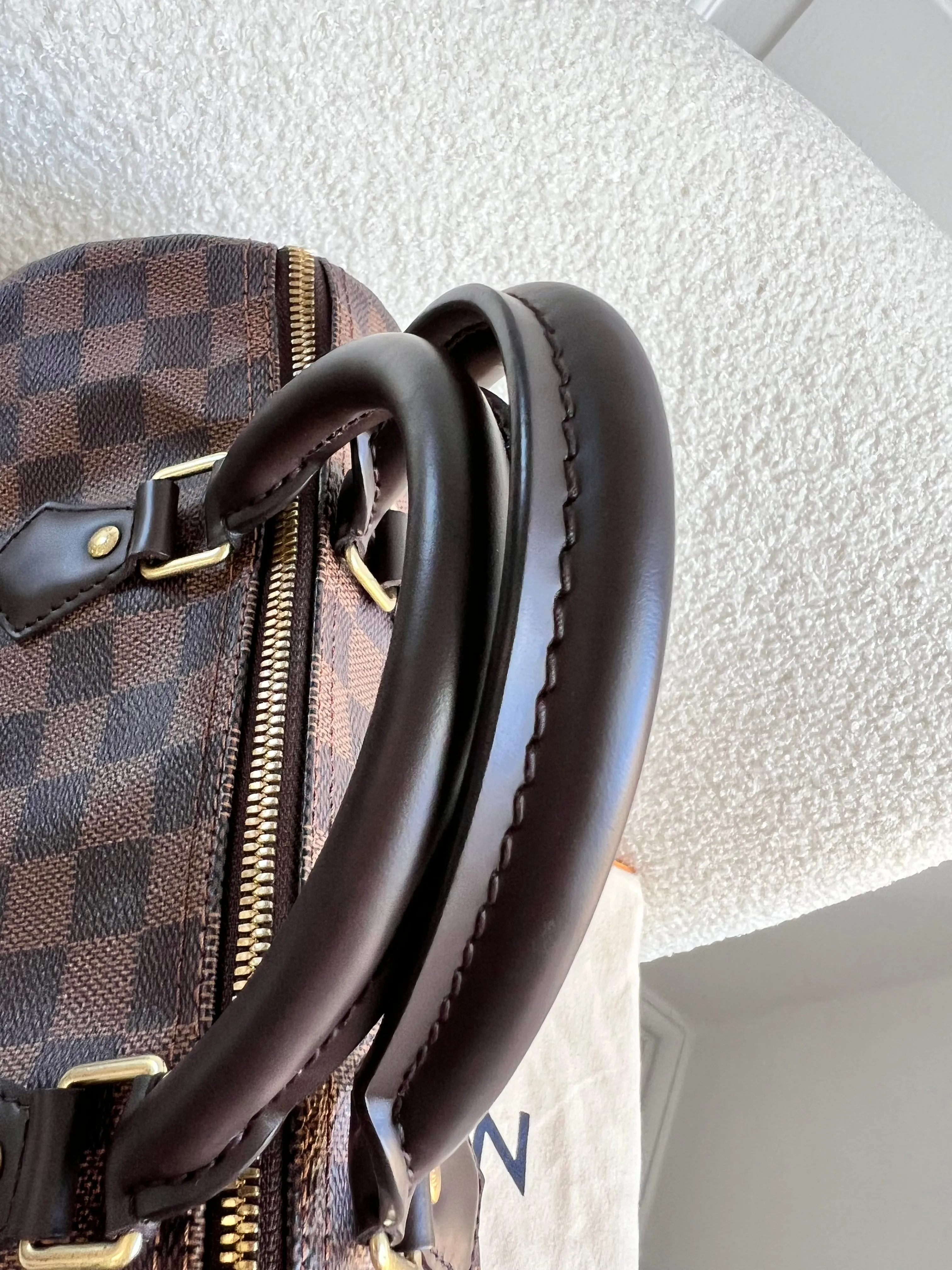 Louis Vuitton Speedy Bandouliere 30 Damier Ebene (strap missing)