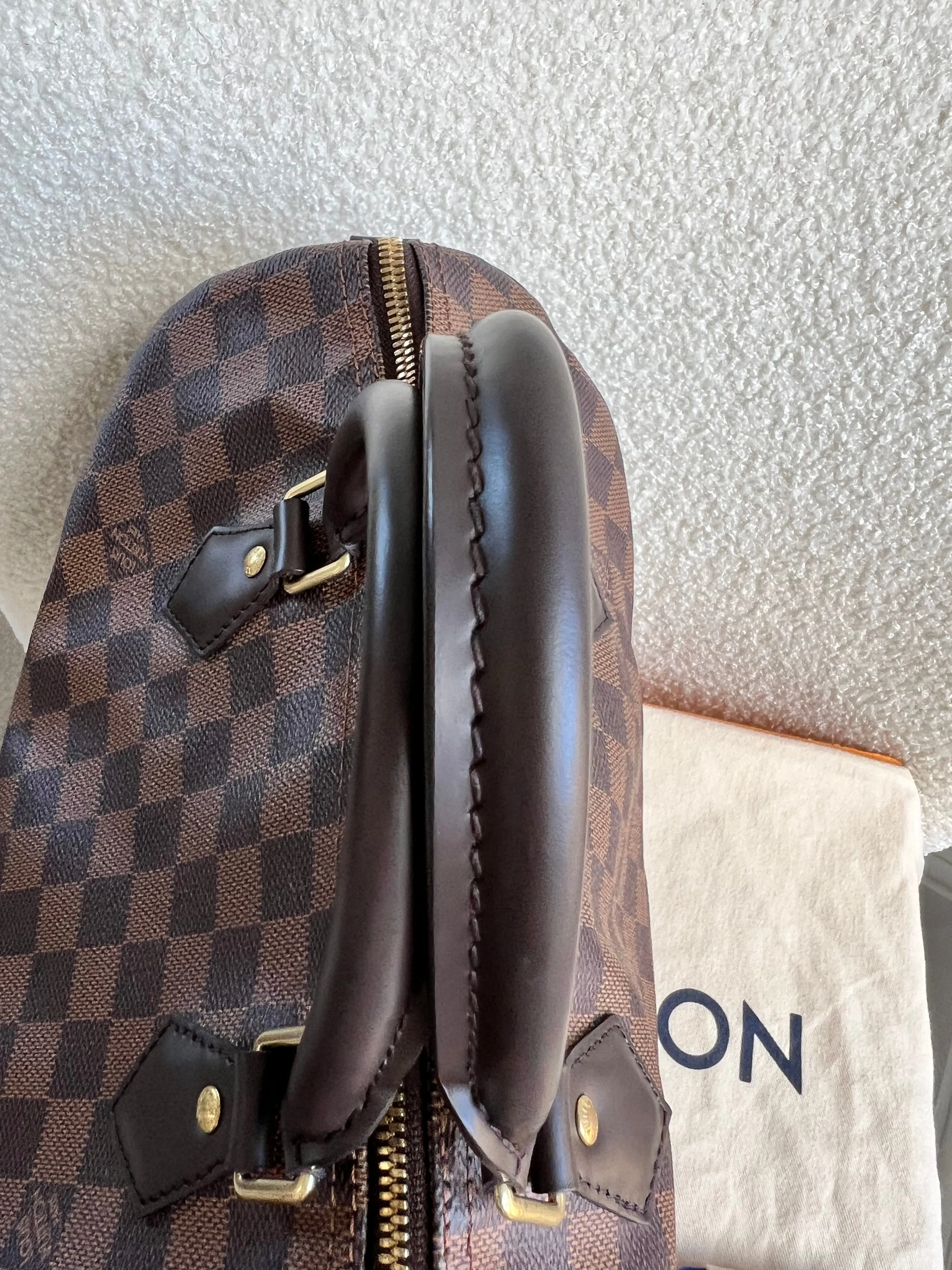 Louis Vuitton Speedy Bandouliere 30 Damier Ebene (strap missing)