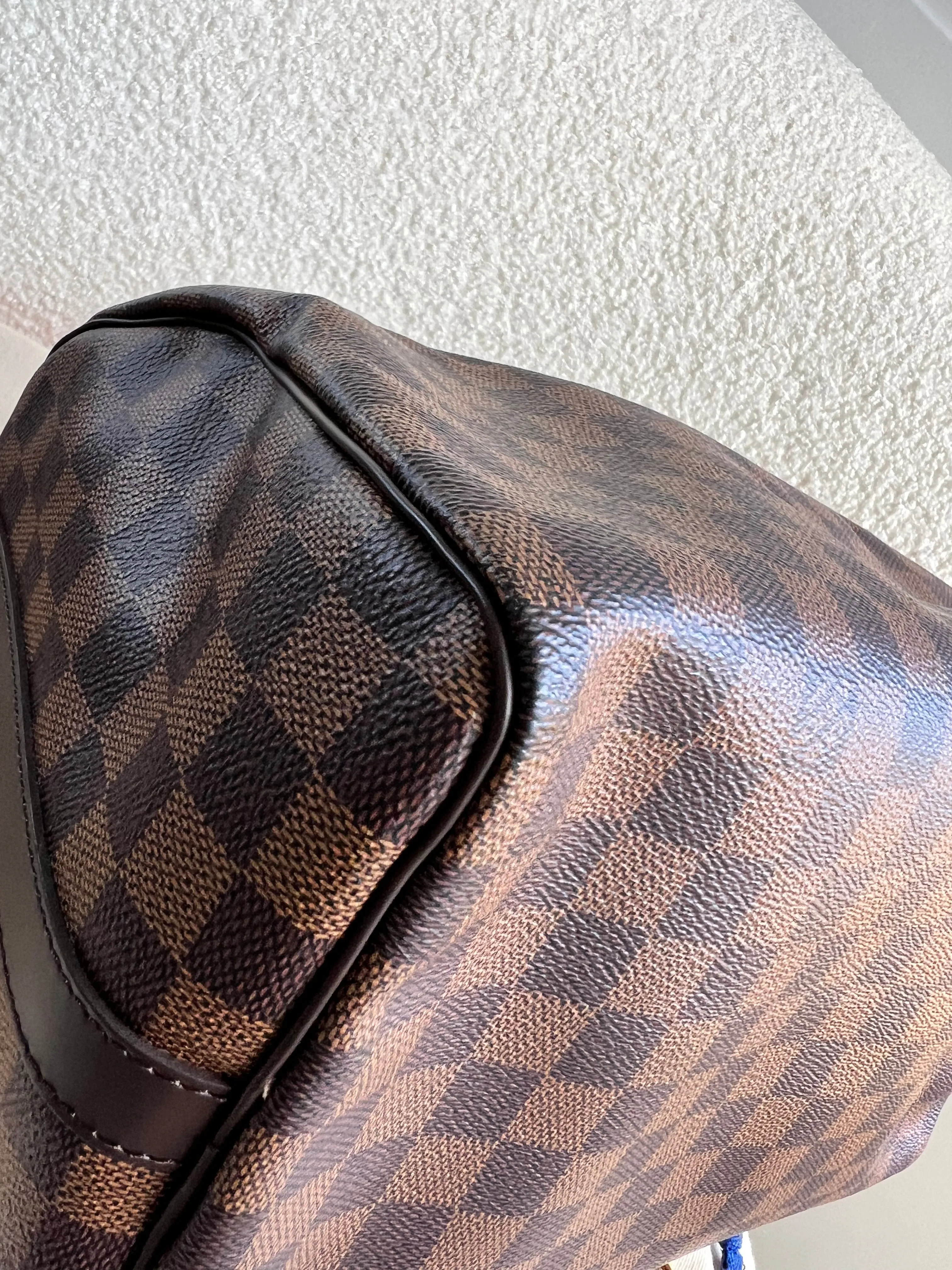 Louis Vuitton Speedy Bandouliere 30 Damier Ebene (strap missing)