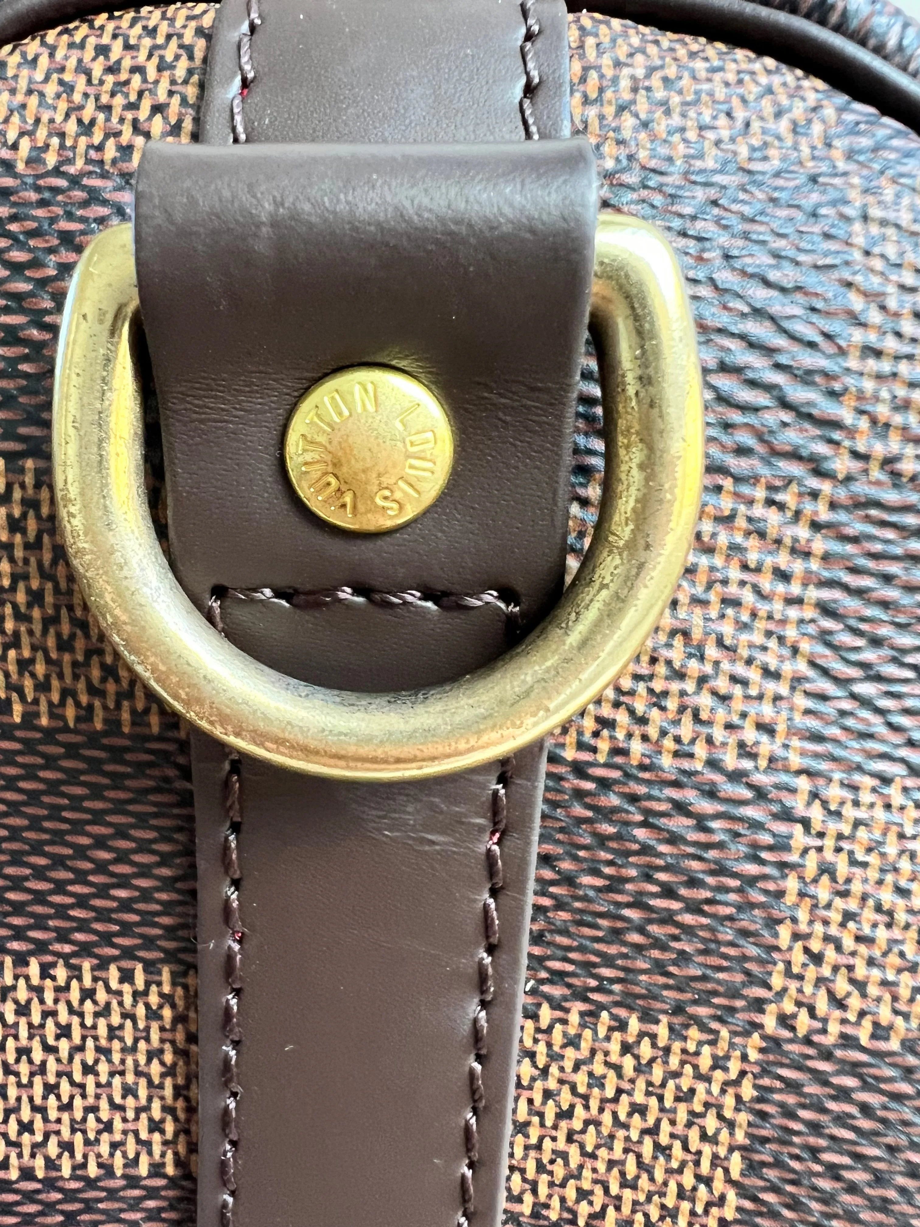 Louis Vuitton Speedy Bandouliere 30 Damier Ebene (strap missing)